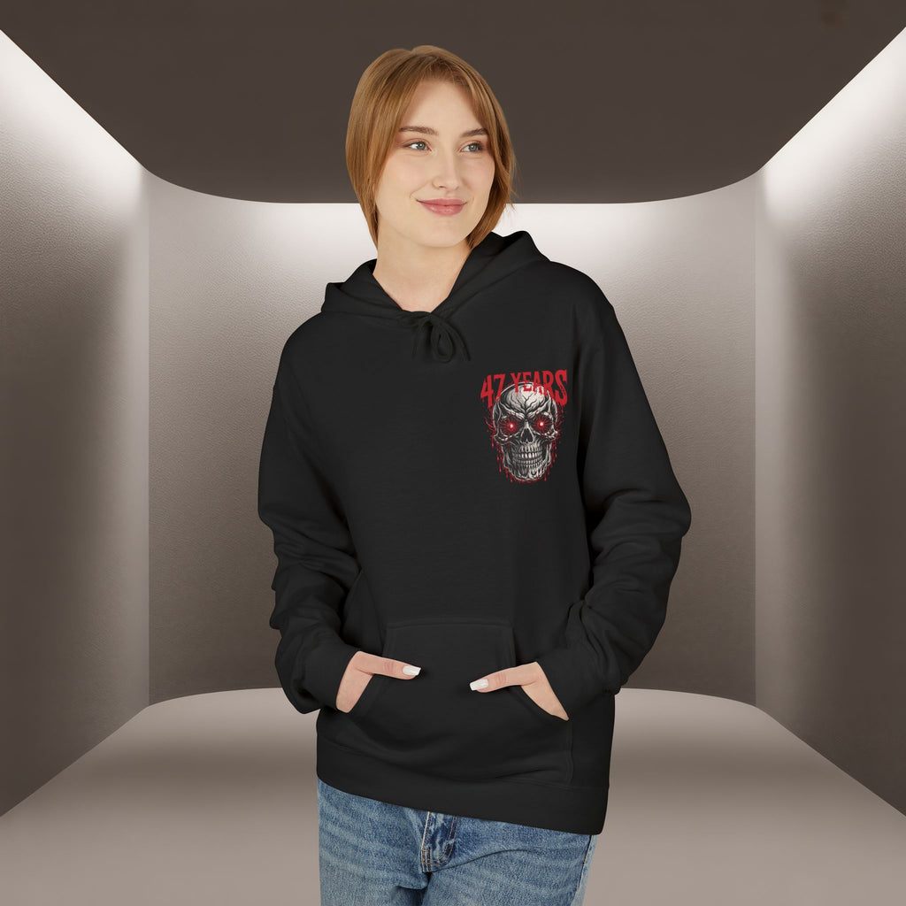 Be the Voice of execution in Iran Hoodie - 47 years Skull Hoodie