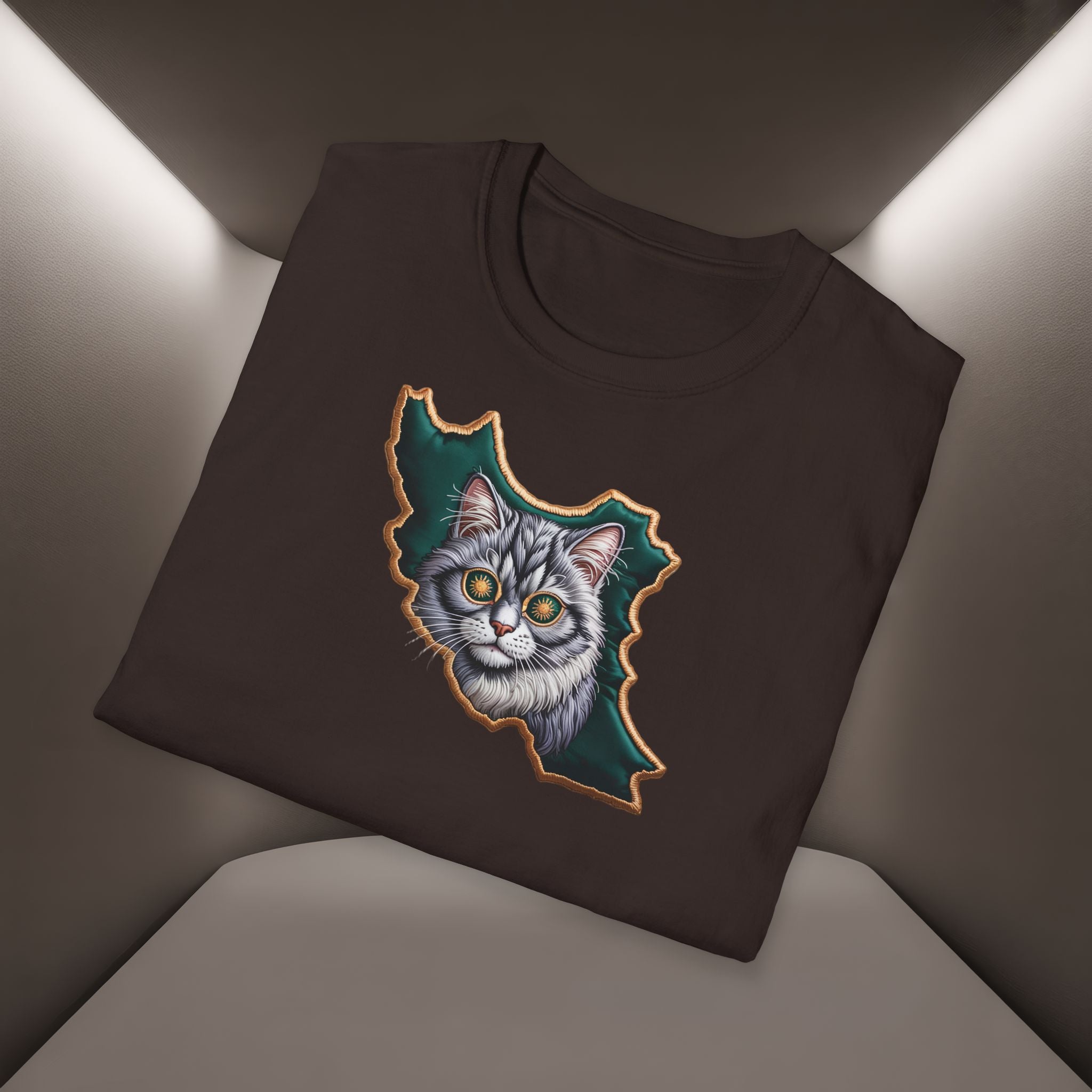 when Persian cat meets the Persian map - premium quality