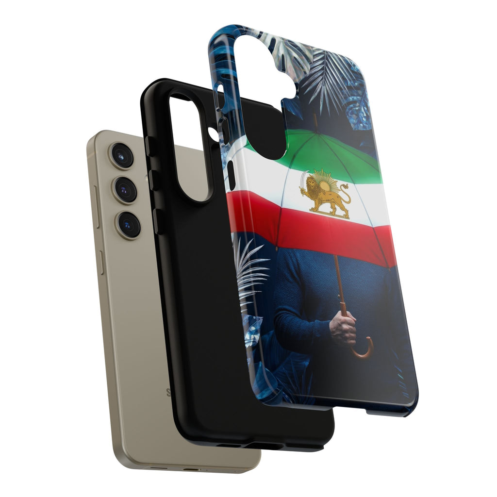 Iran Flag umbrella design phone Case