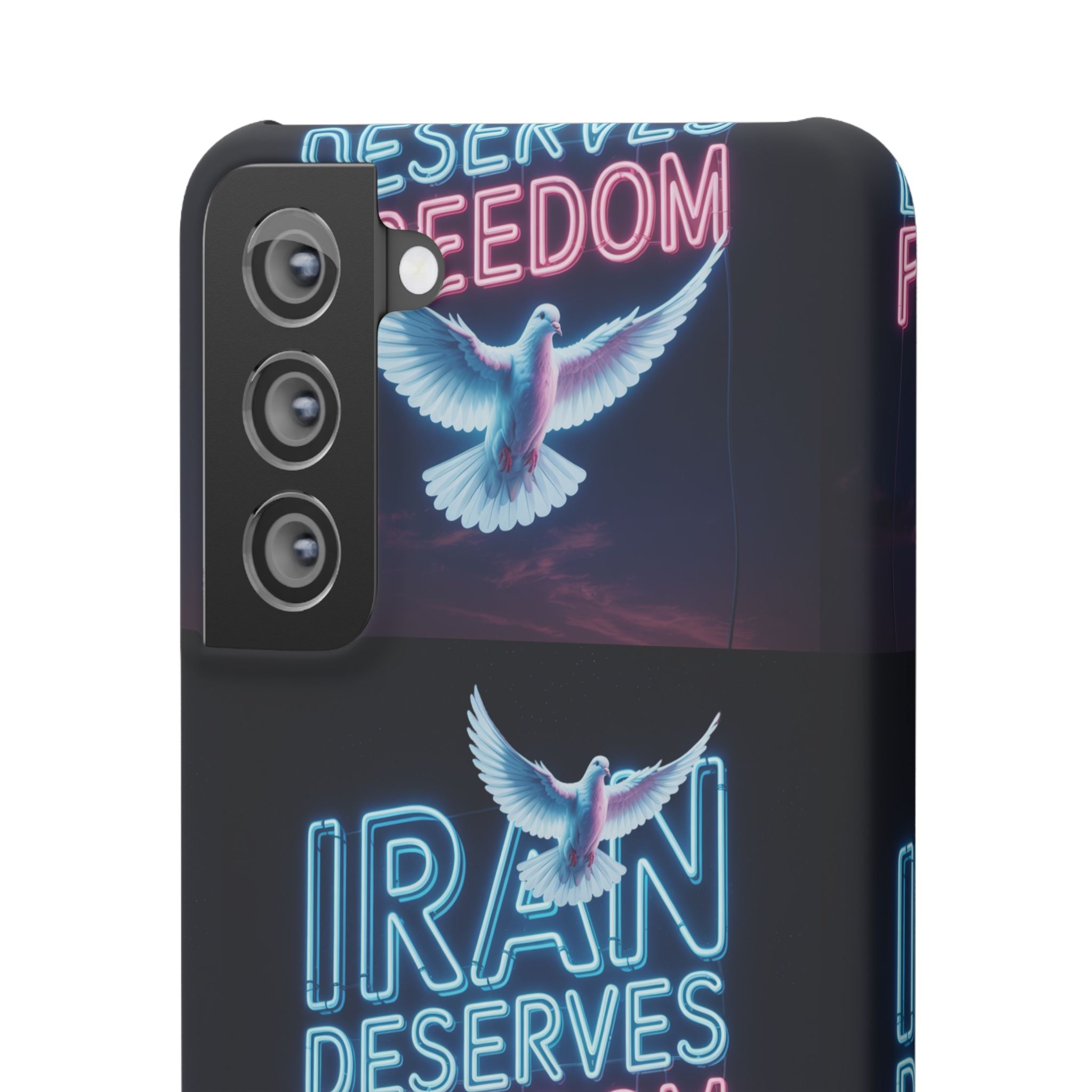 "Iran Deserves Freedom" Phone cases- For all models
