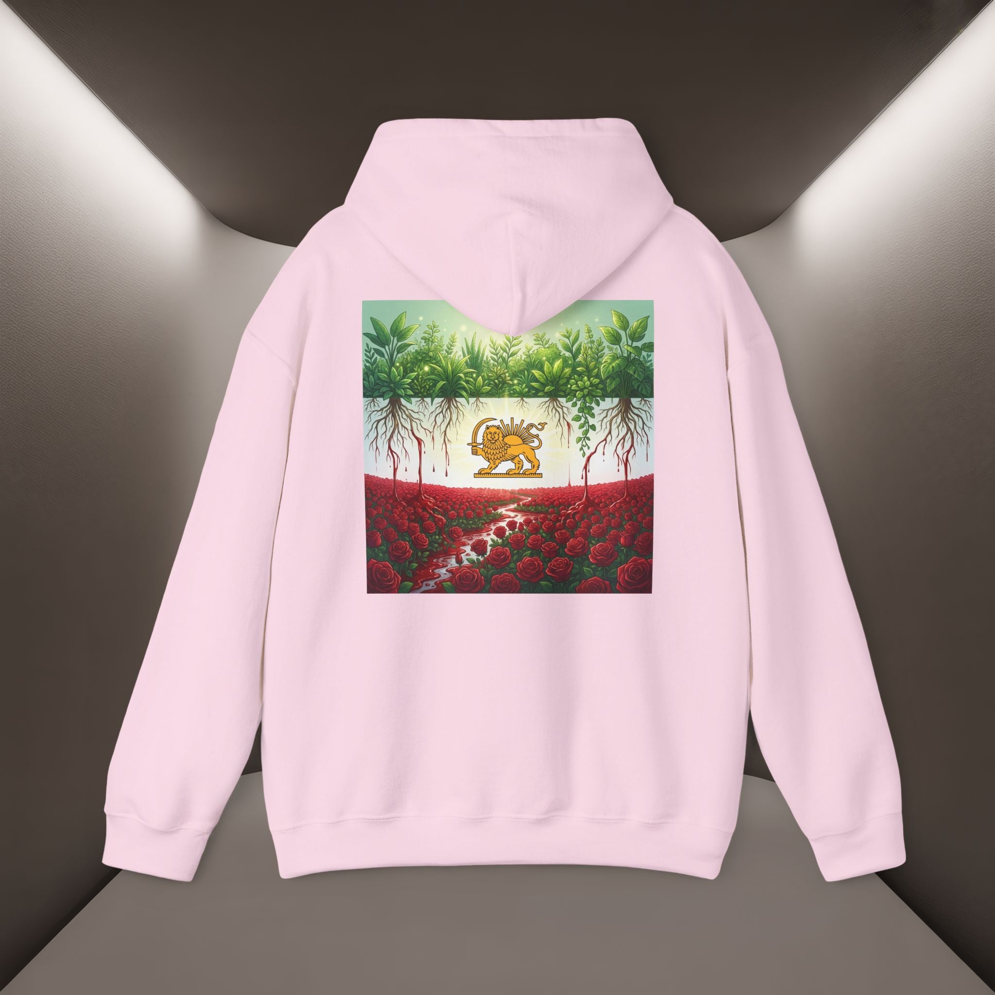 Persian Flag Conceptual Graphic, Unisex Hoodie