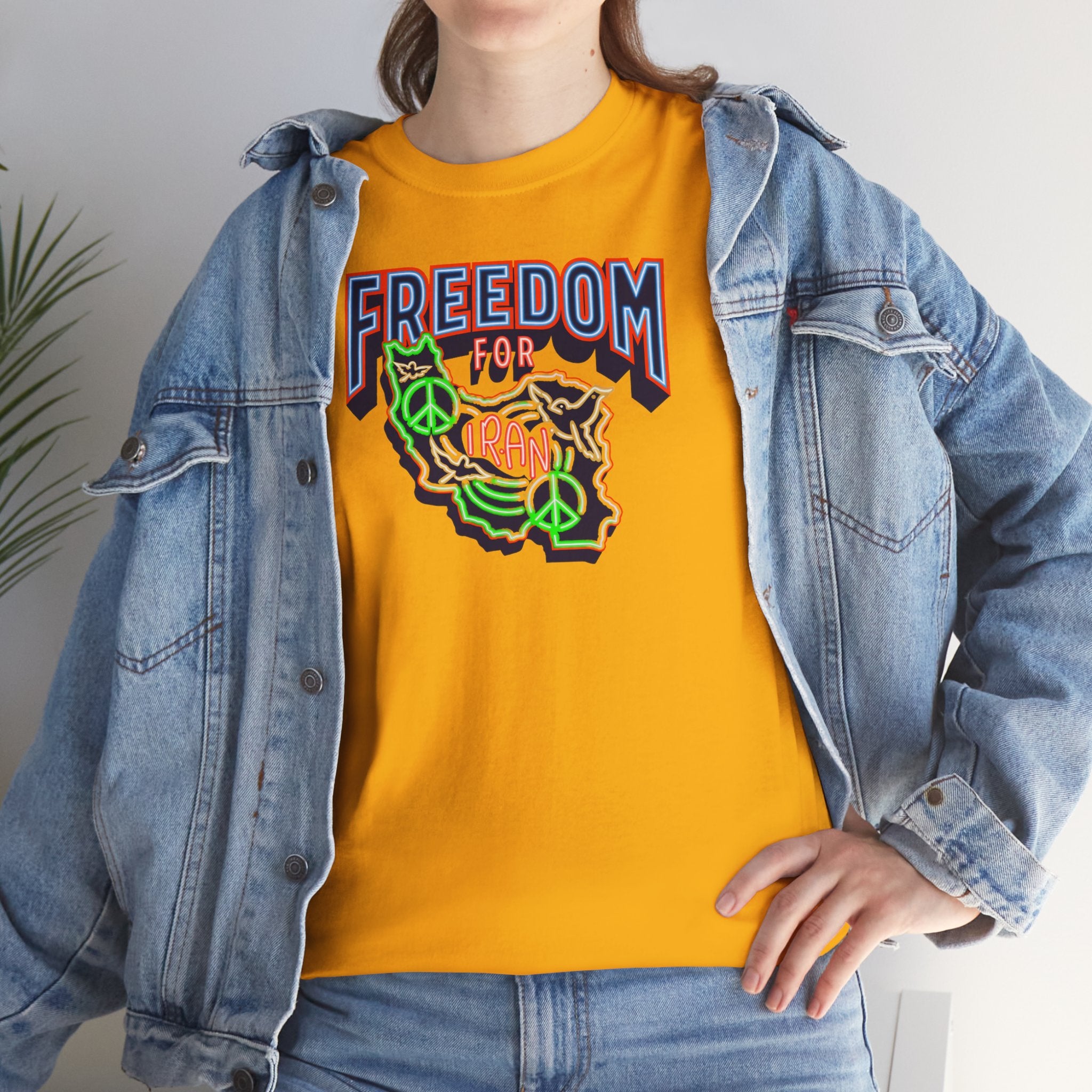 Freedom for Iran T‑Shirt — Unique design- Premium Quality Tee