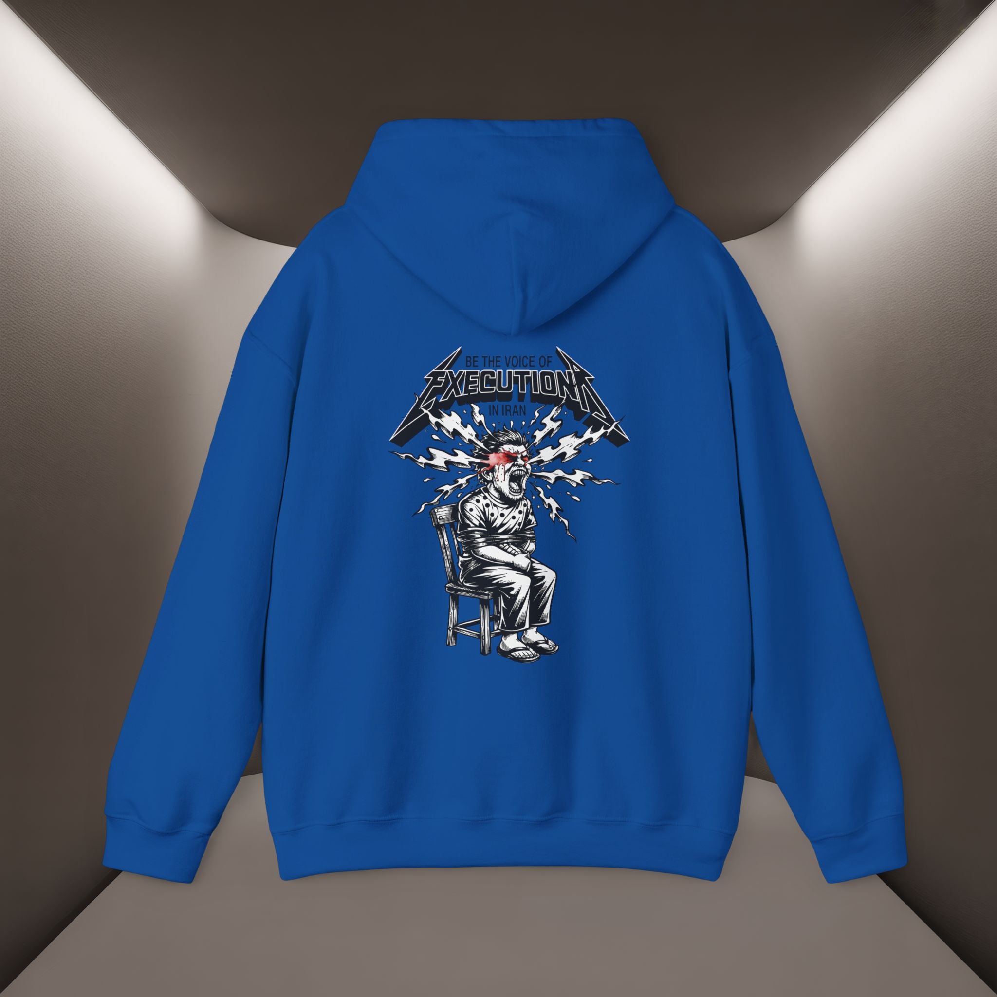Be The Voice Of Execution In Iran Hoodie, 47 Years Hoodie - Peraian Vibey