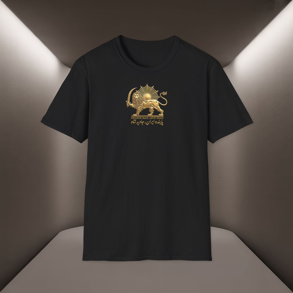 Persian Lion & The Sun Unisex T‑Shirt- Payande Iran, Javid Shah tshirt