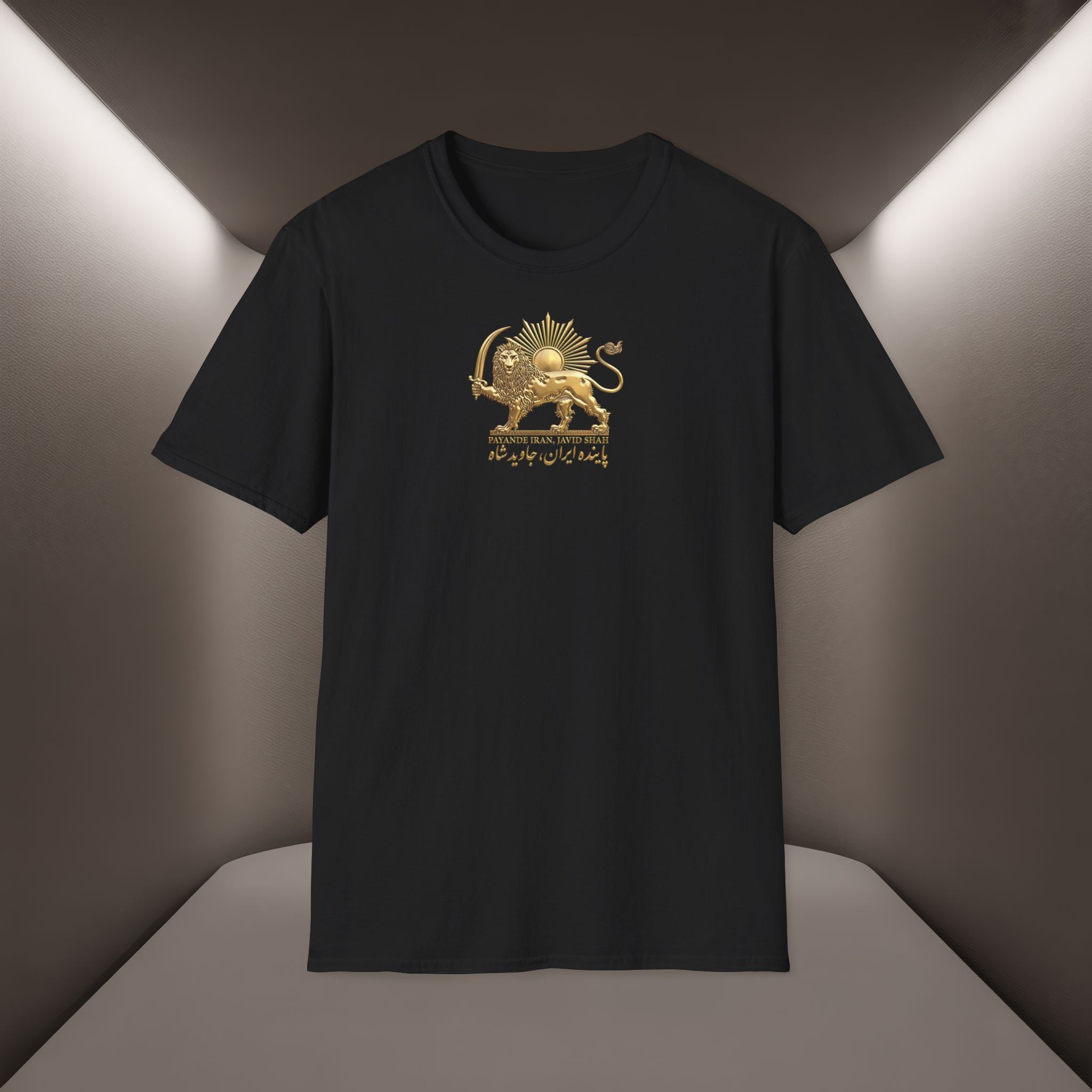 Persian Lion & The Sun Unisex T‑Shirt- Payande Iran, Javid Shah tshirt