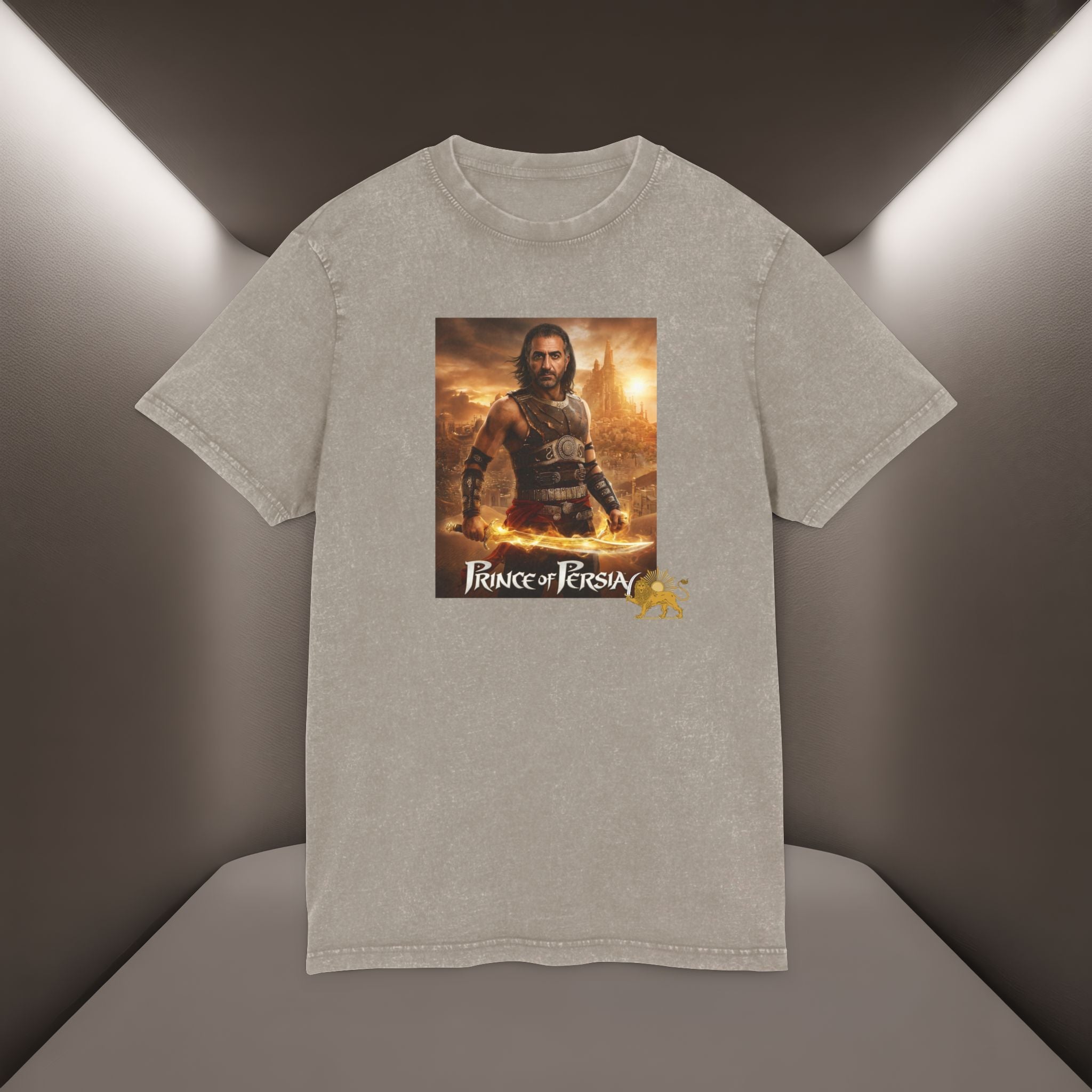 Prince of Persia Tshirt — Pahlavi Acid Wash Tshirt - Persian Vibey