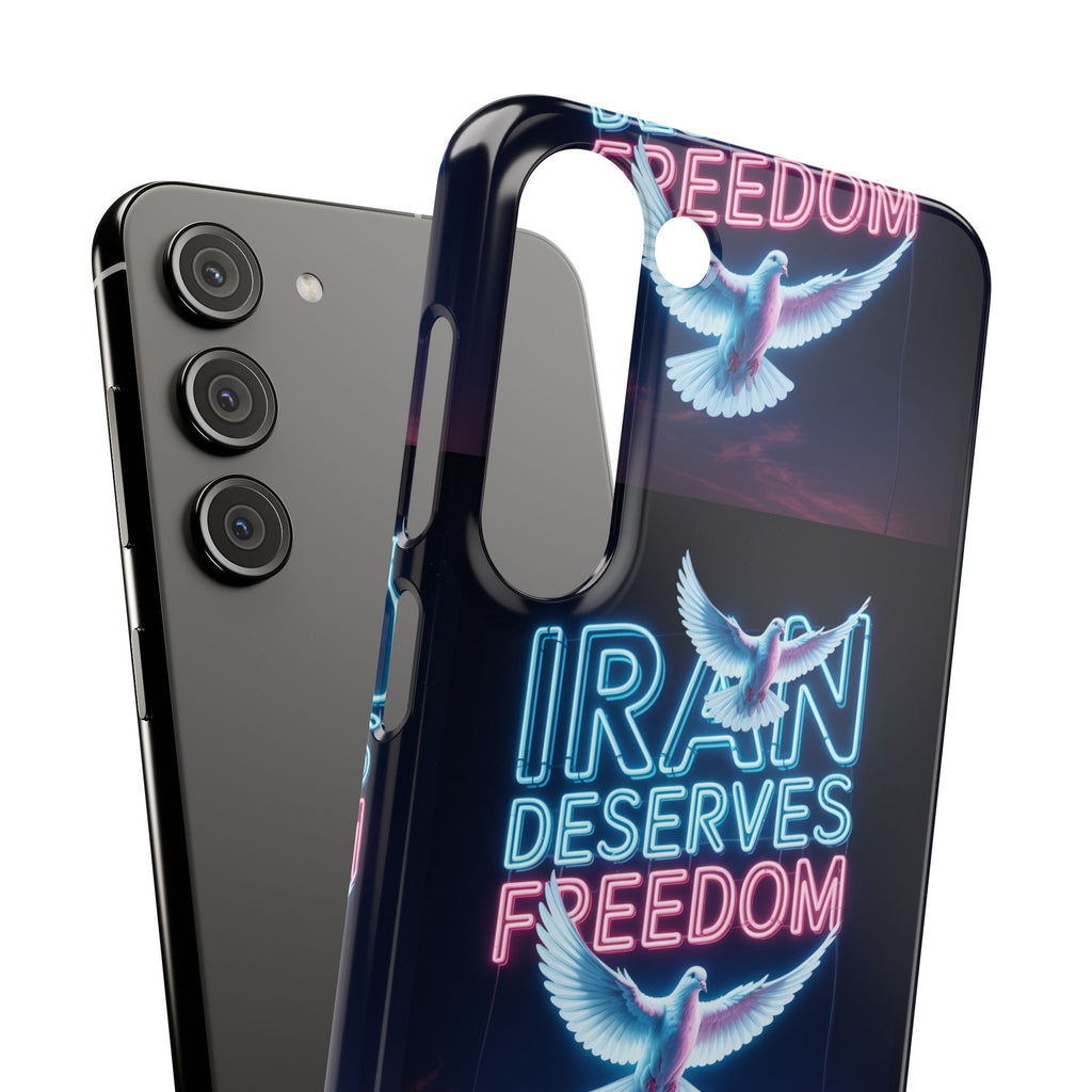 "Iran Deserves Freedom" Phone cases- For all models