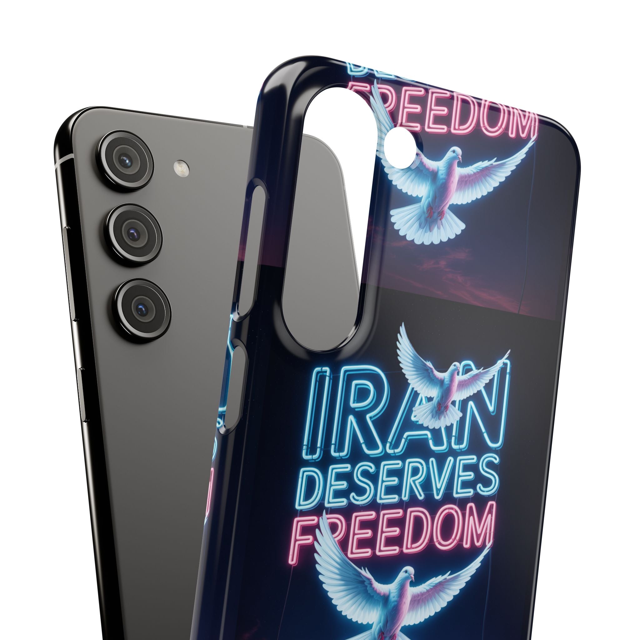 "Iran Deserves Freedom" Phone cases- For all models