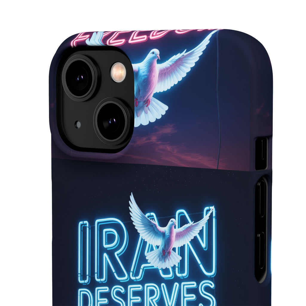 "Iran Deserves Freedom" Phone cases- For all models