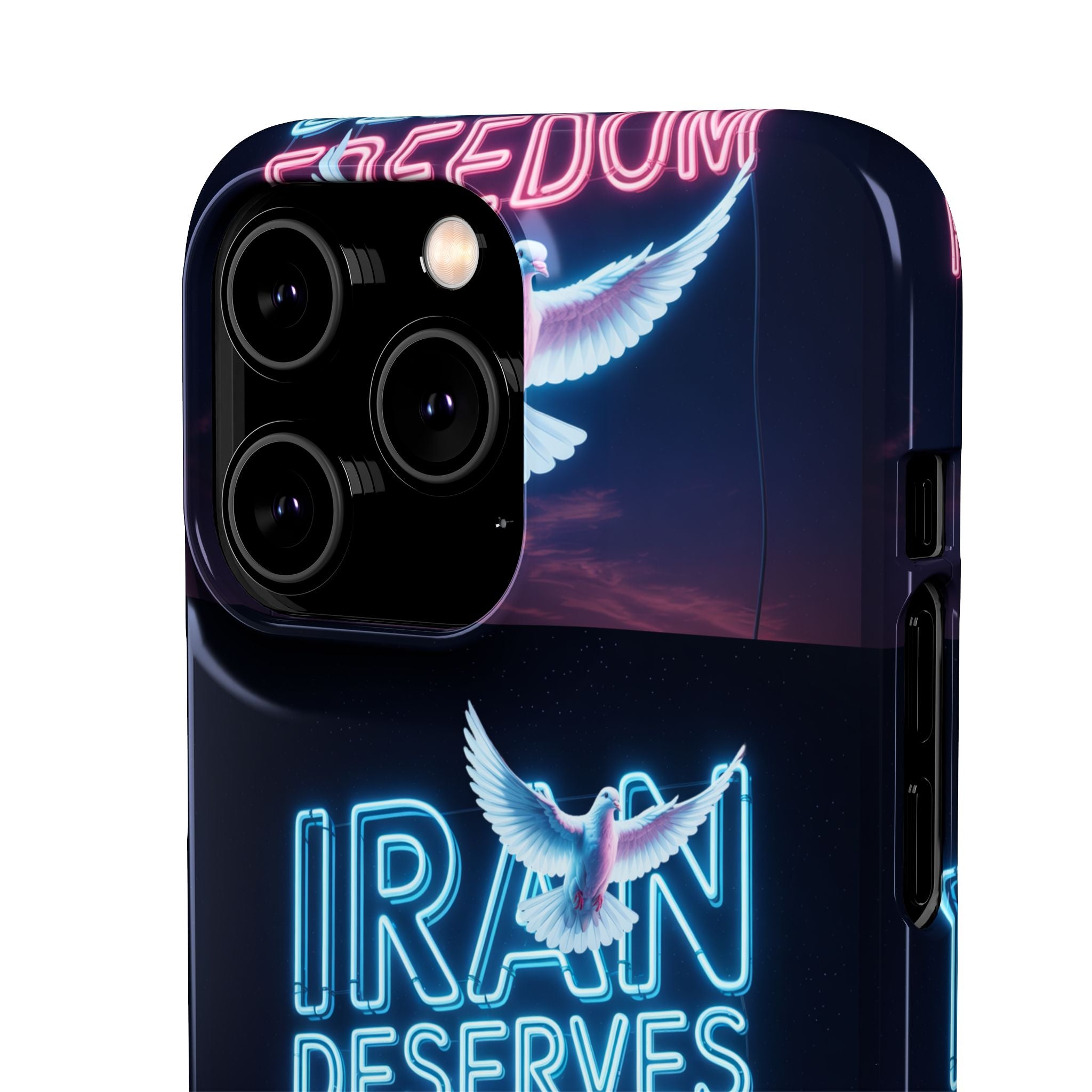 "Iran Deserves Freedom" Phone cases- For all models
