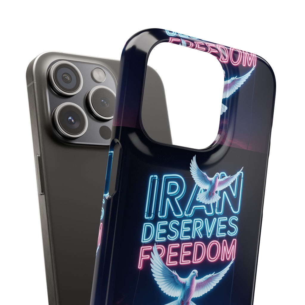"Iran Deserves Freedom" Phone cases- For all models