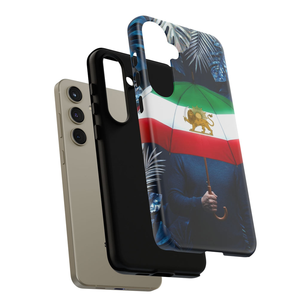 Iran Flag umbrella design phone Case