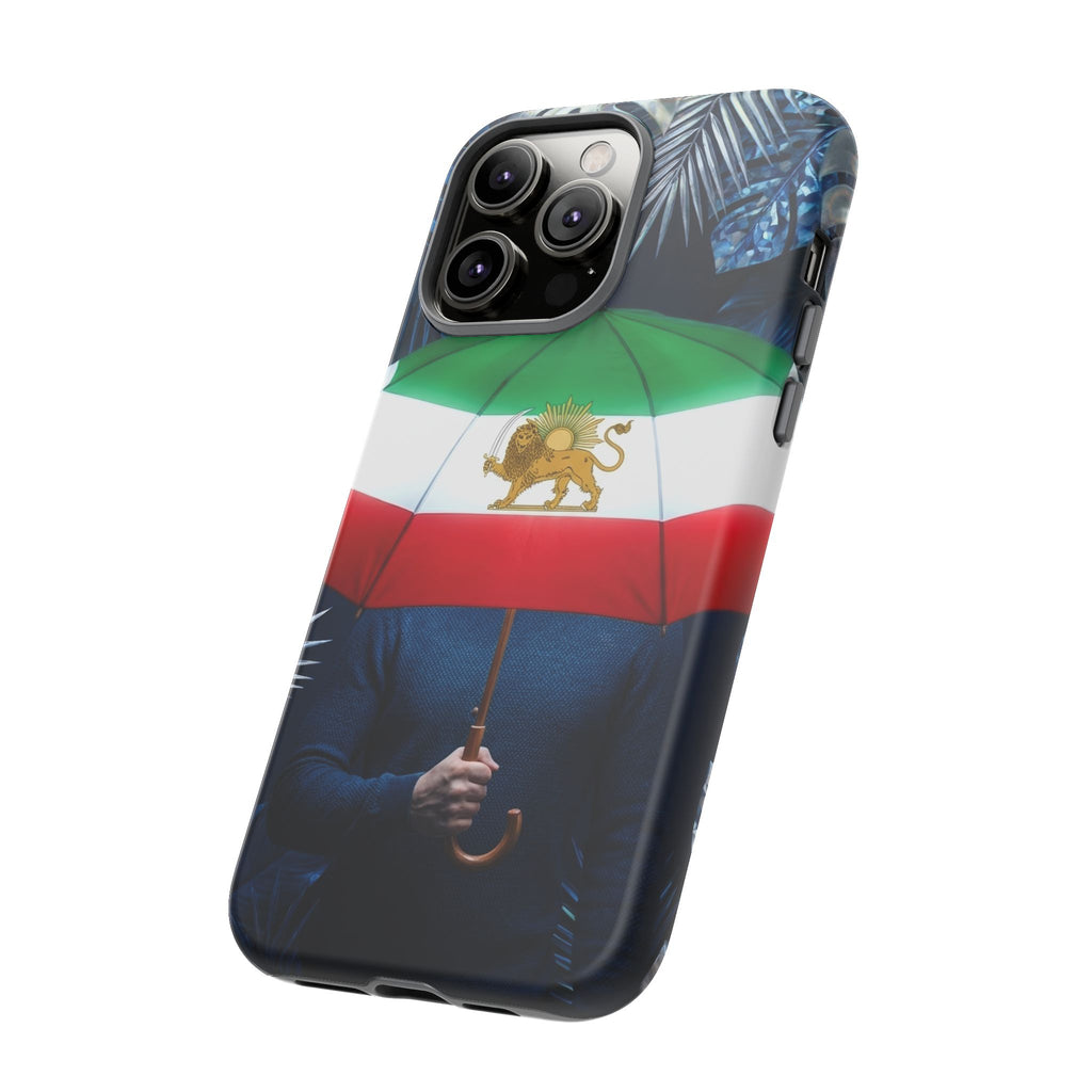 Iran Flag umbrella design phone Case