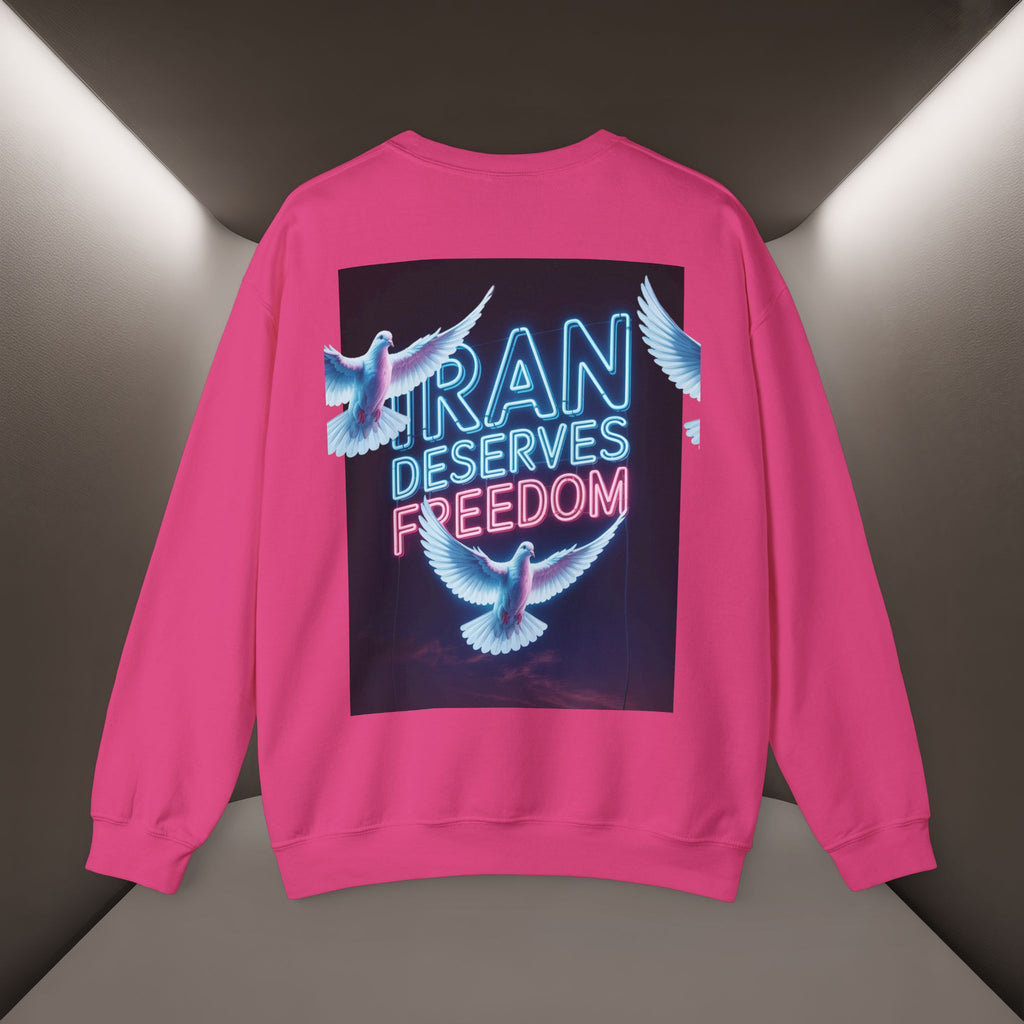 Iran deserves Freedom Unisex Sweatshirt - All eyes on E-Run sweatShirt