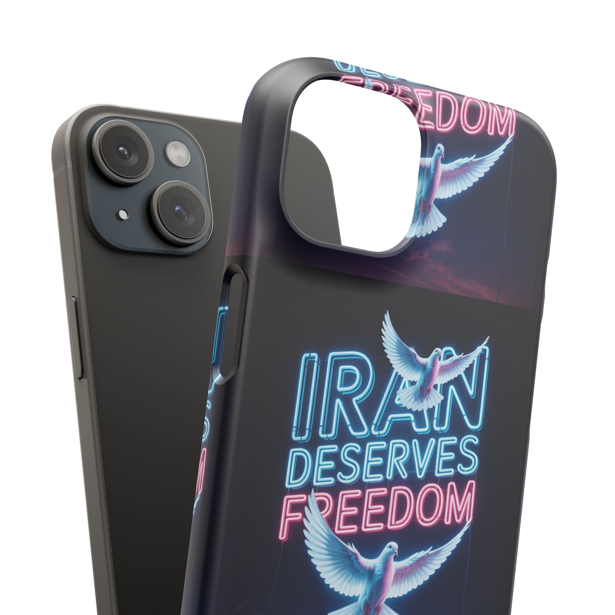 "Iran Deserves Freedom" Phone cases- For all models
