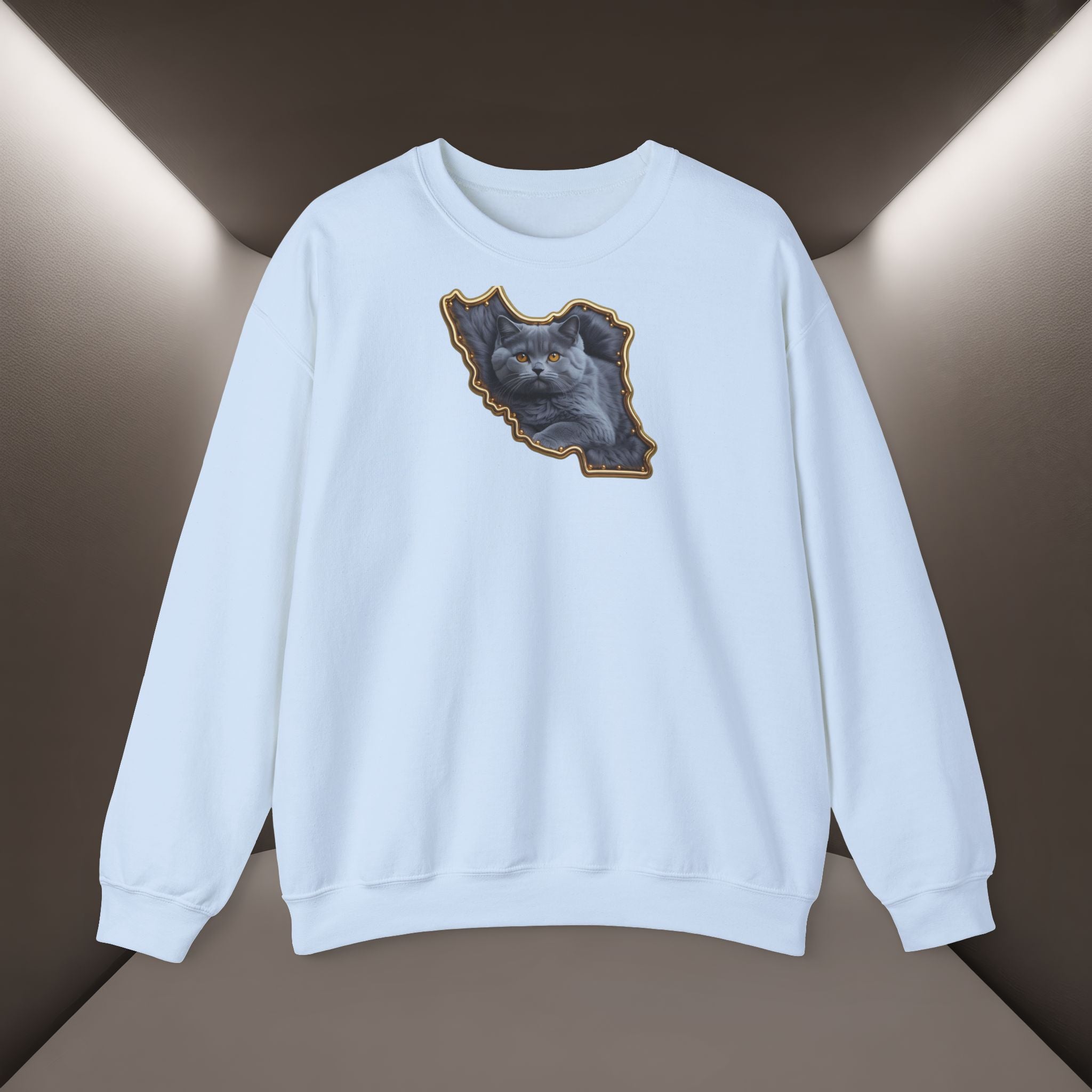 Persian cat & Persian Map Graphic Design Unisex Sweatshirt — Premium quality