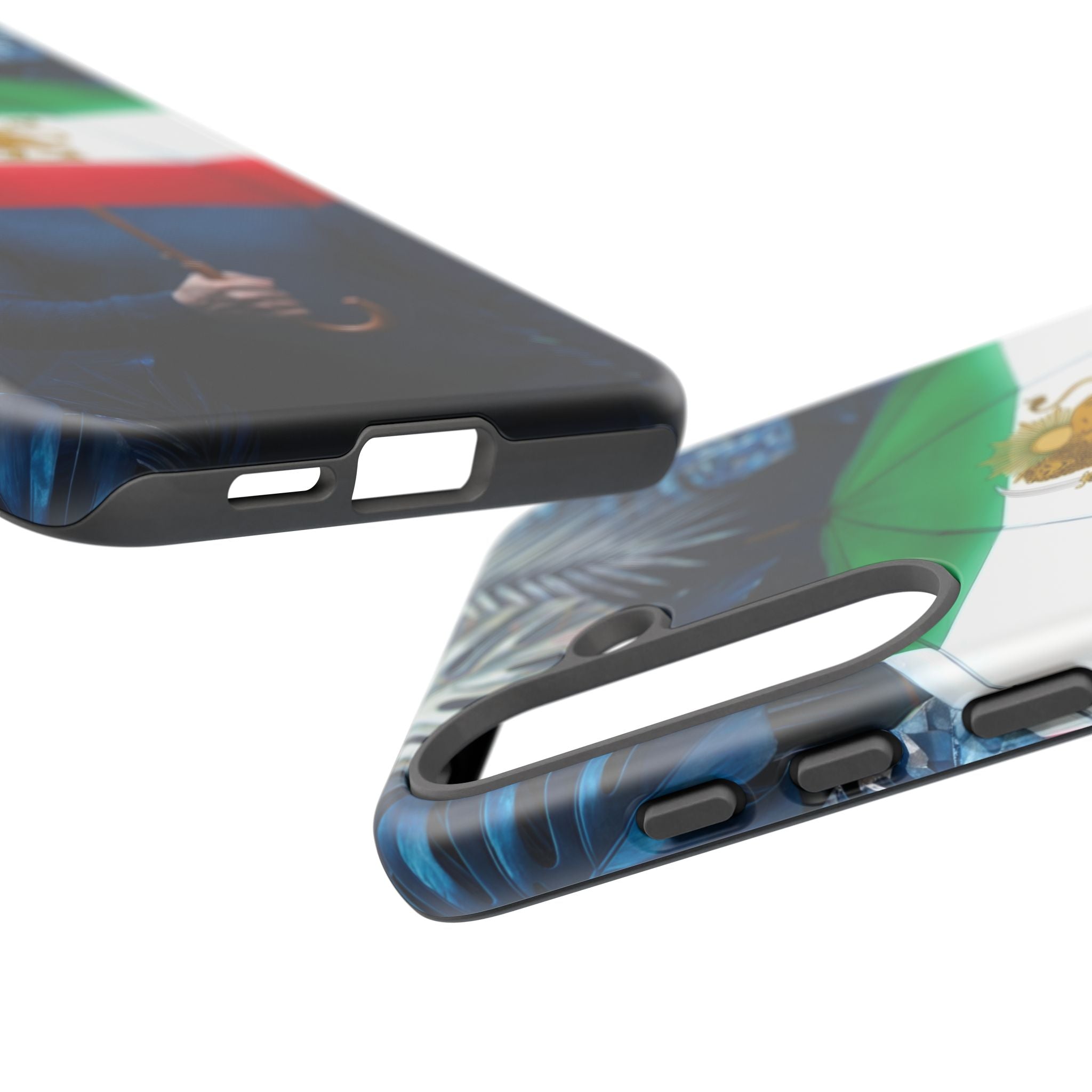 Iran Flag umbrella design phone Case