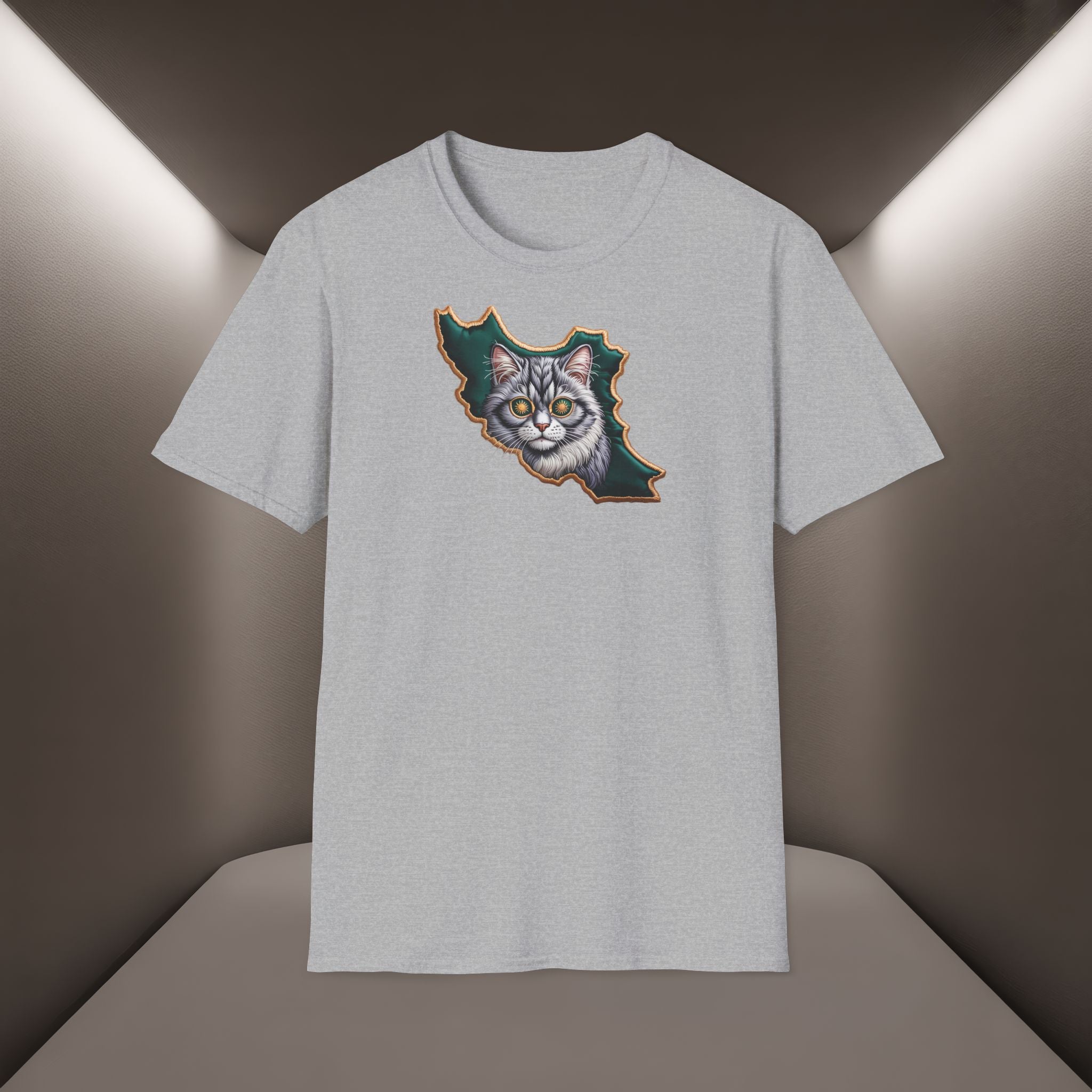when Persian cat meets the Persian map - premium quality