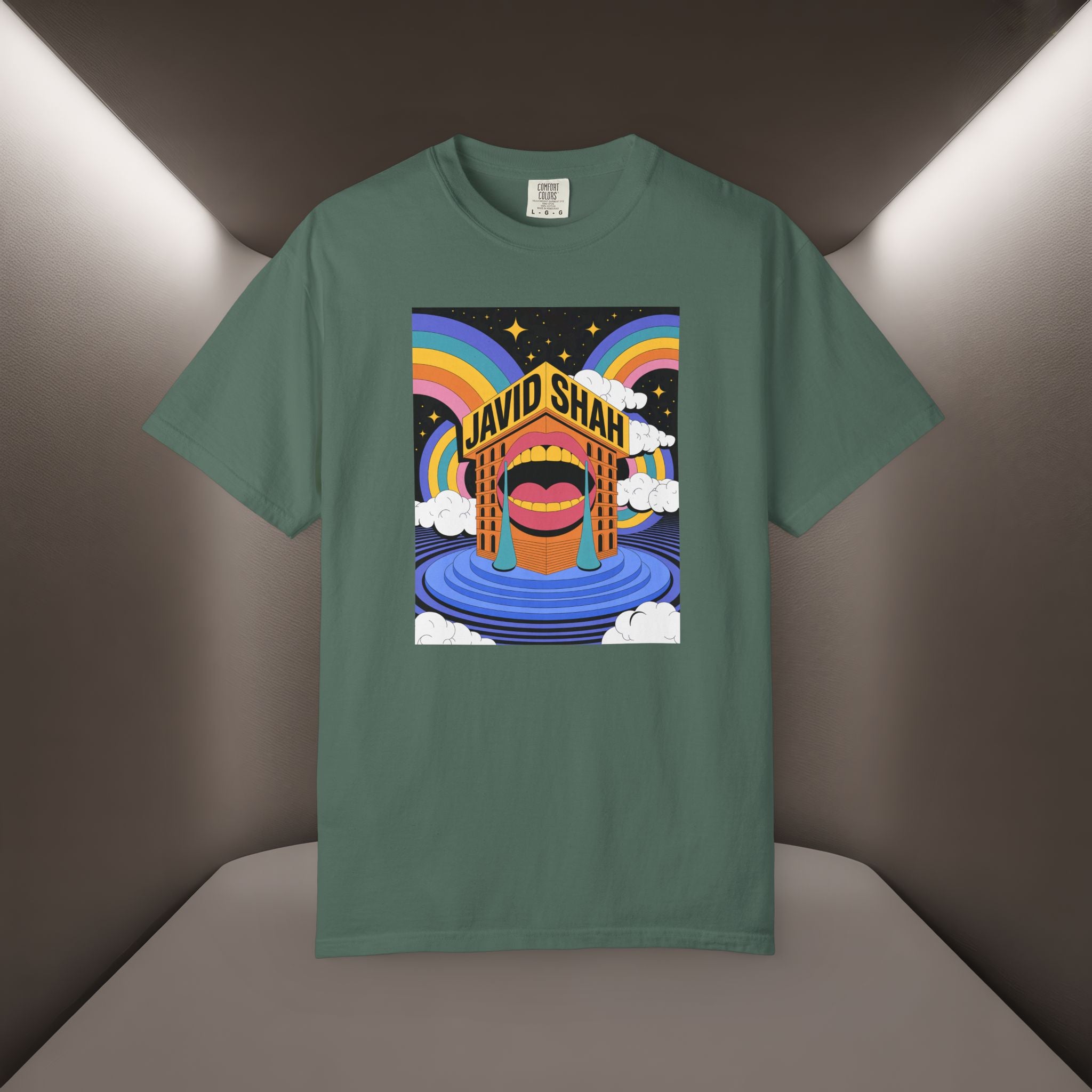 Javid Shah Unisex Garment-Dyed T-shirt