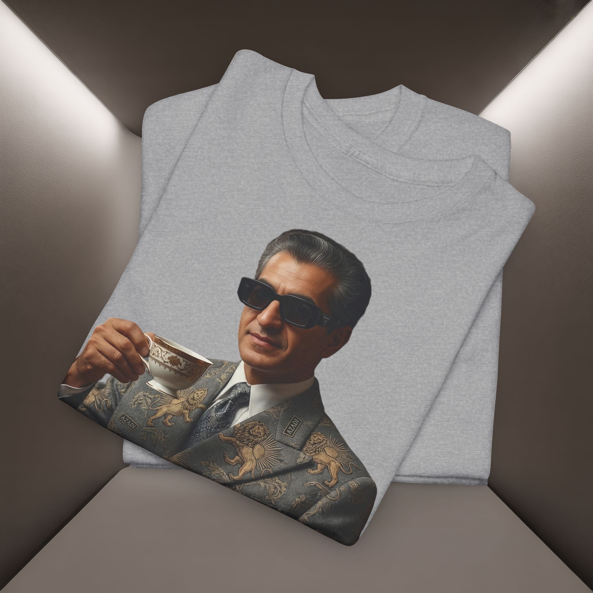T-Shirt — "Payande Iran" Retro Style Tehran Nostalgia Tee