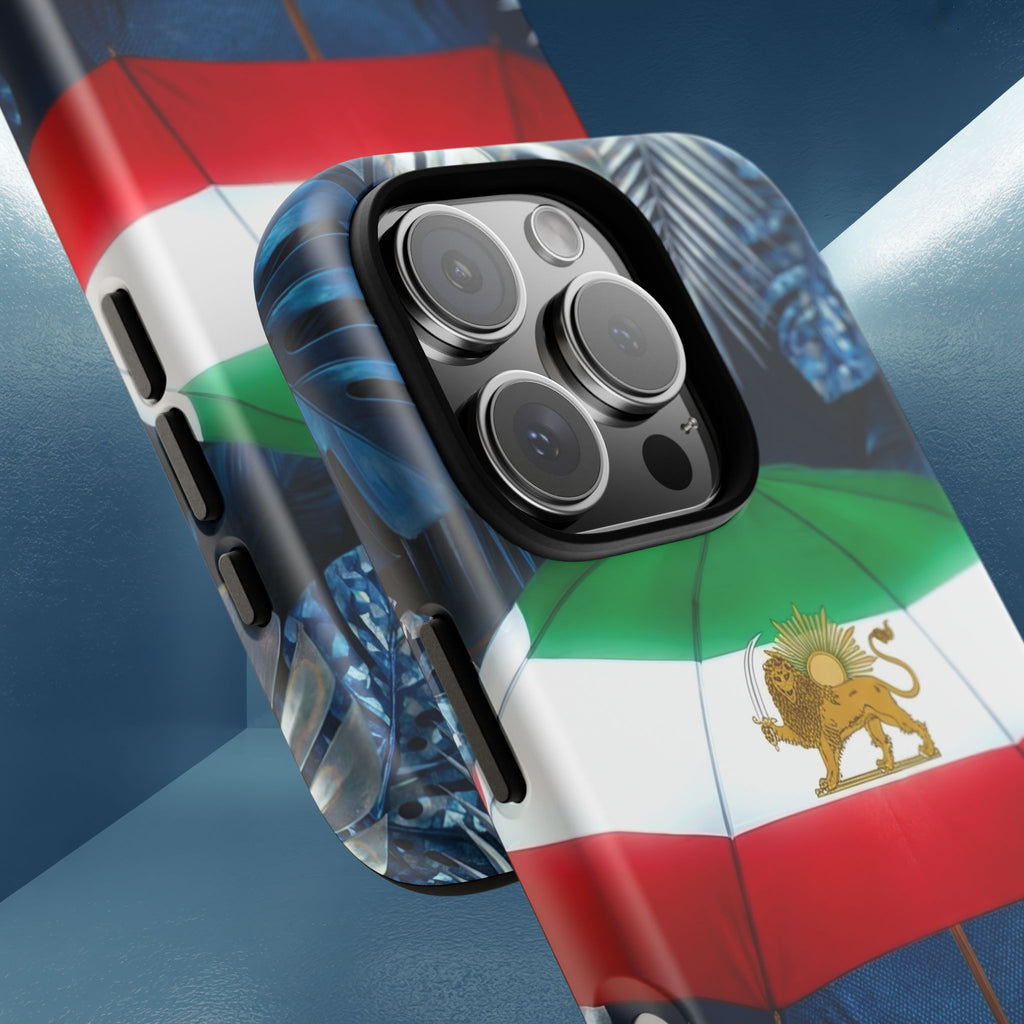 Iran Flag umbrella design phone Case