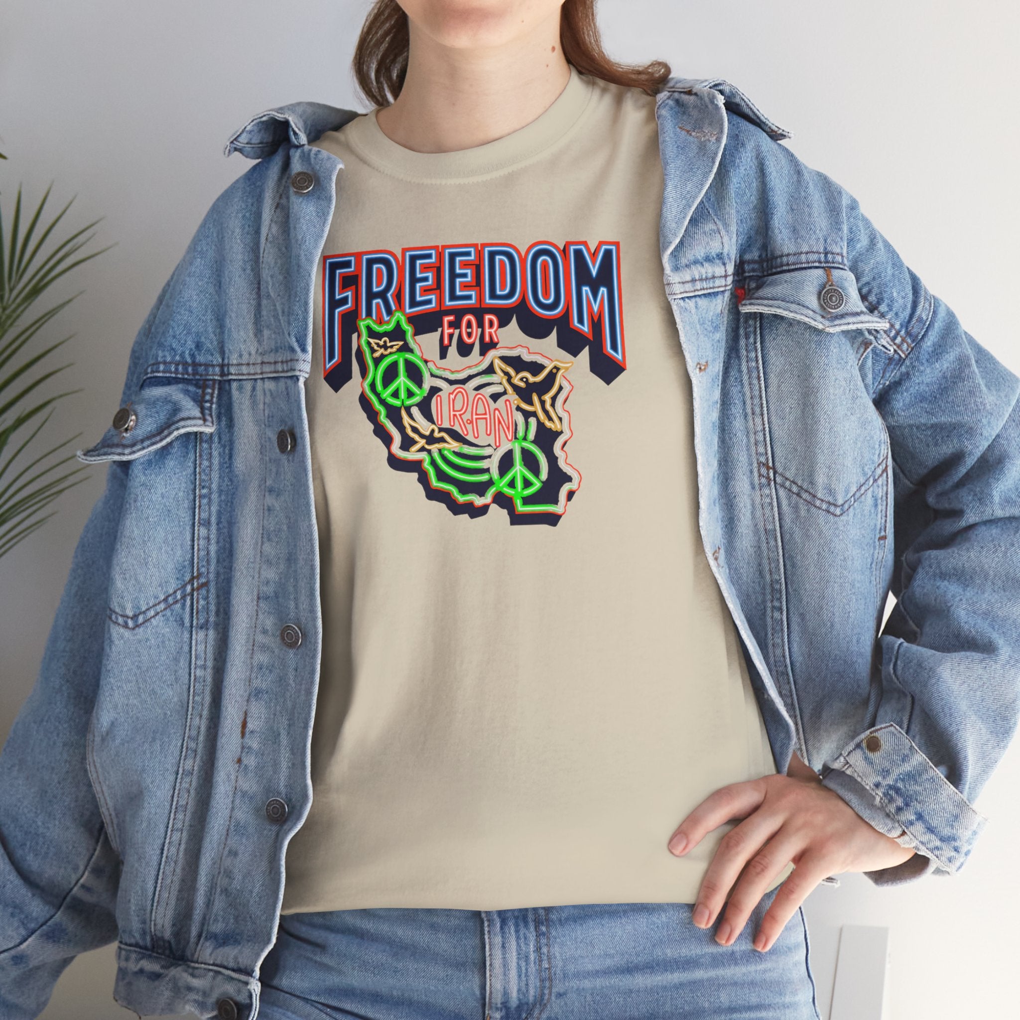 Freedom for Iran T‑Shirt — Unique design- Premium Quality Tee