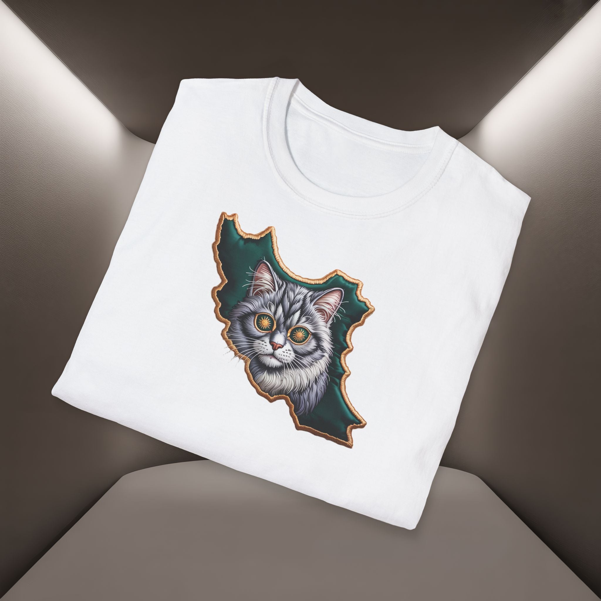 when Persian cat meets the Persian map - premium quality
