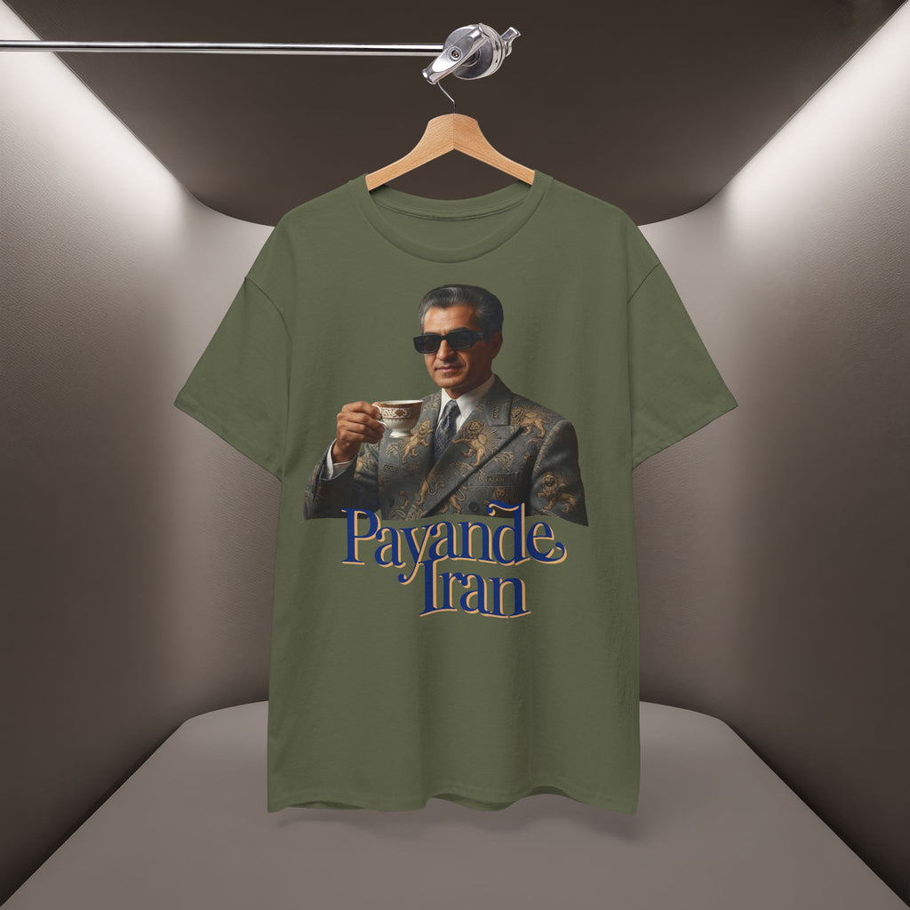 T-Shirt — "Payande Iran" Retro Style Tehran Nostalgia Tee