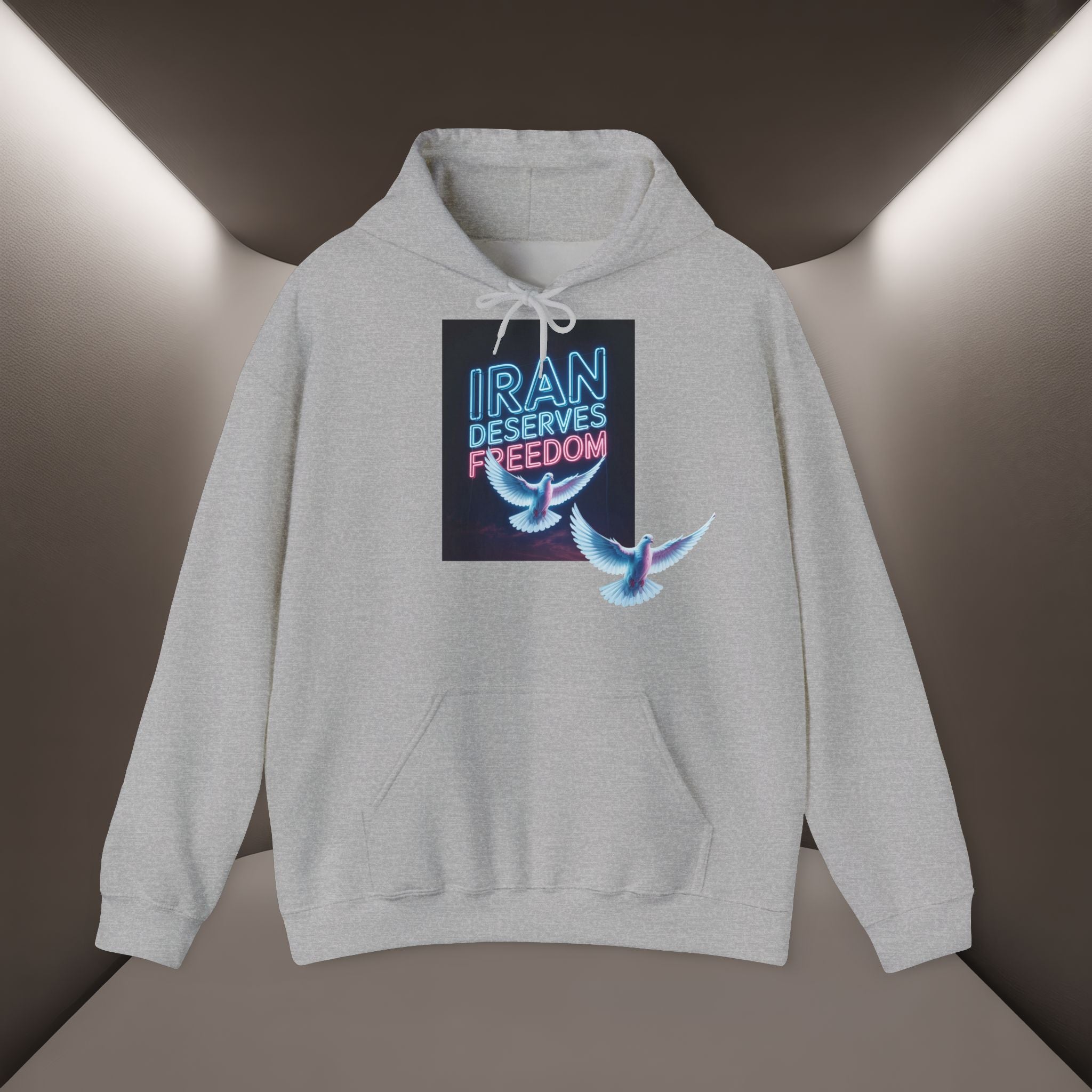 Iran deserves freedom Unisex Hoodie — Iran hoodie - Persian Vibey