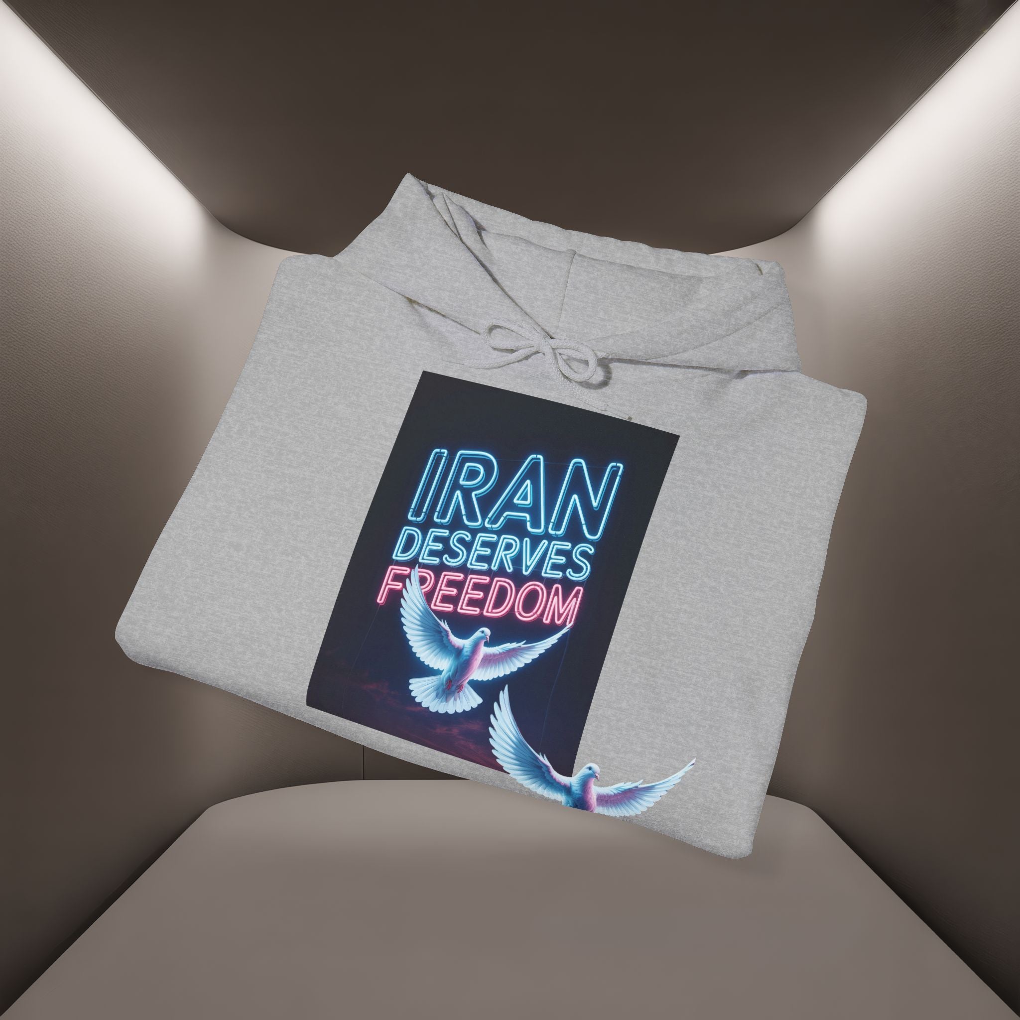 Iran deserves freedom Unisex Hoodie — Iran hoodie - Persian Vibey