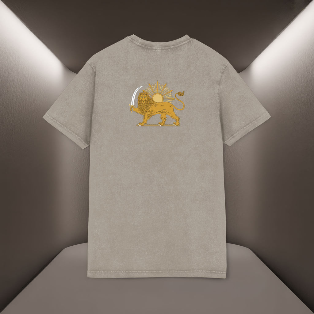 Prince of Persia Tshirt — Pahlavi Acid Wash Tshirt - Persian Vibey