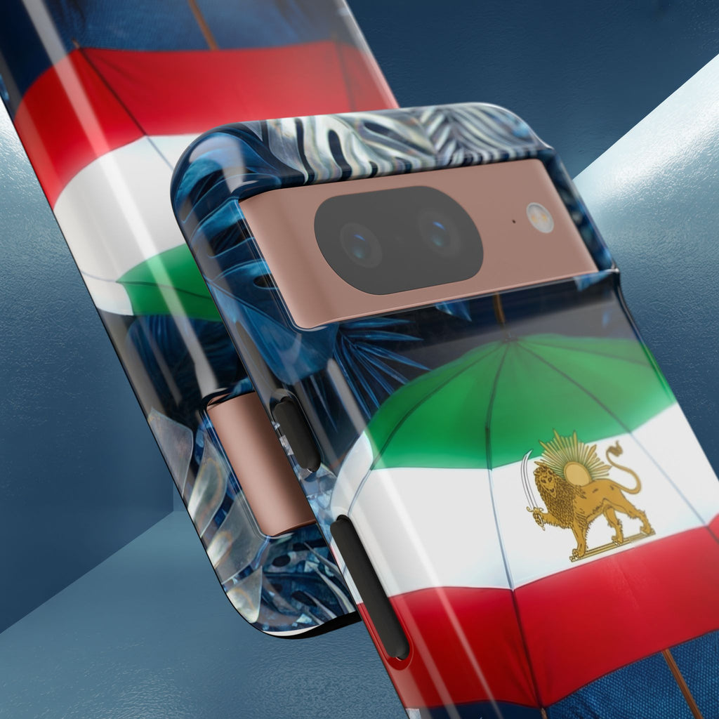 Iran Flag umbrella design phone Case
