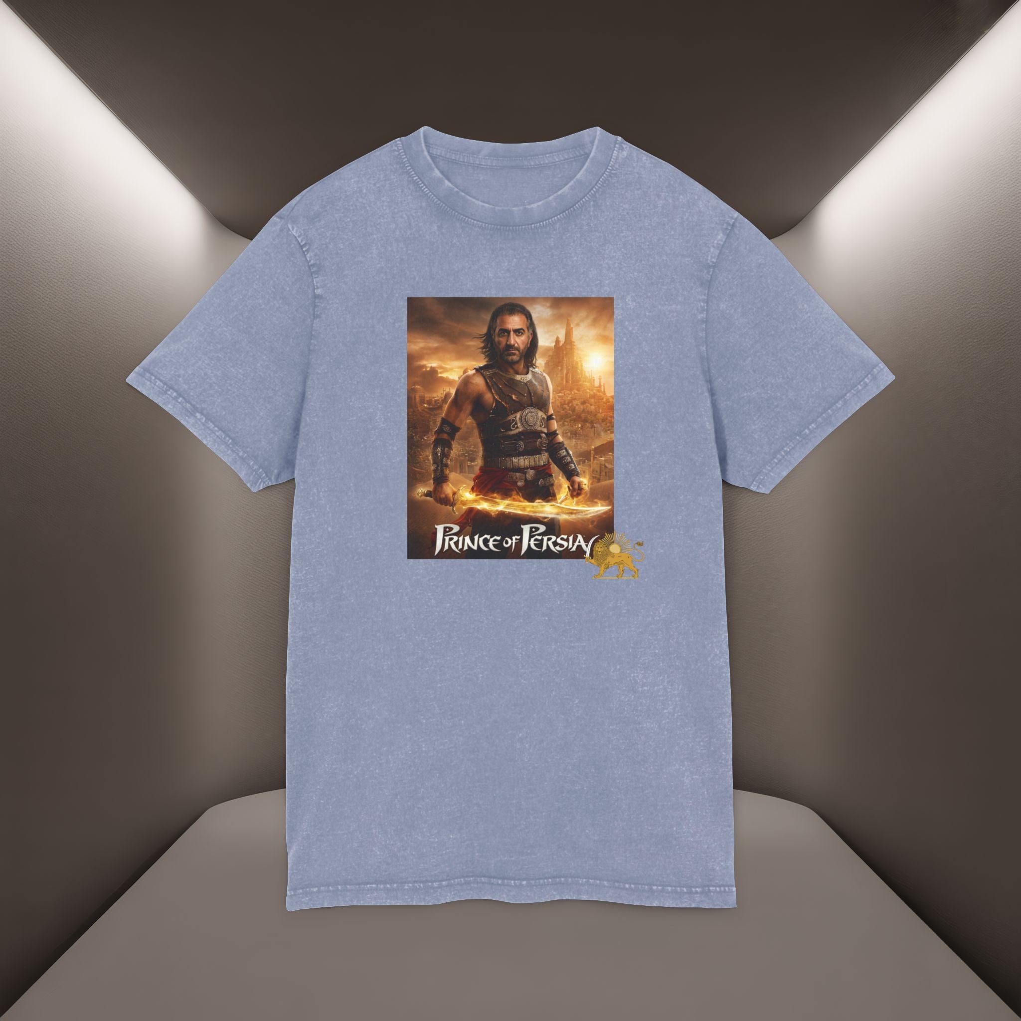 Prince of Persia Tshirt — Pahlavi Acid Wash Tshirt - Persian Vibey
