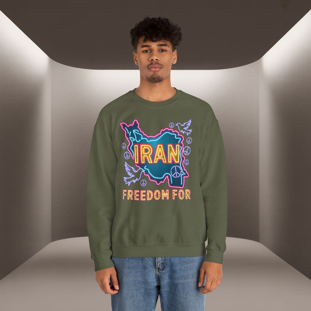 Freedom For Iran Sweatshirt - Unisex, Premium Quality