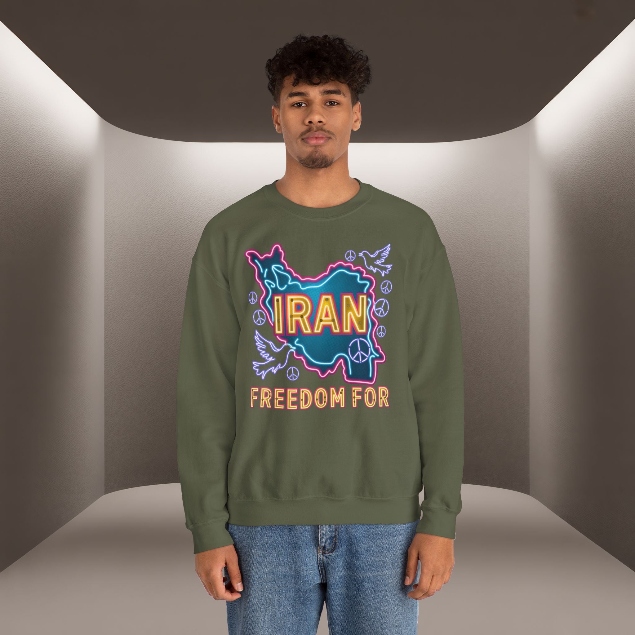 Freedom For Iran Sweatshirt - Unisex, Premium Quality