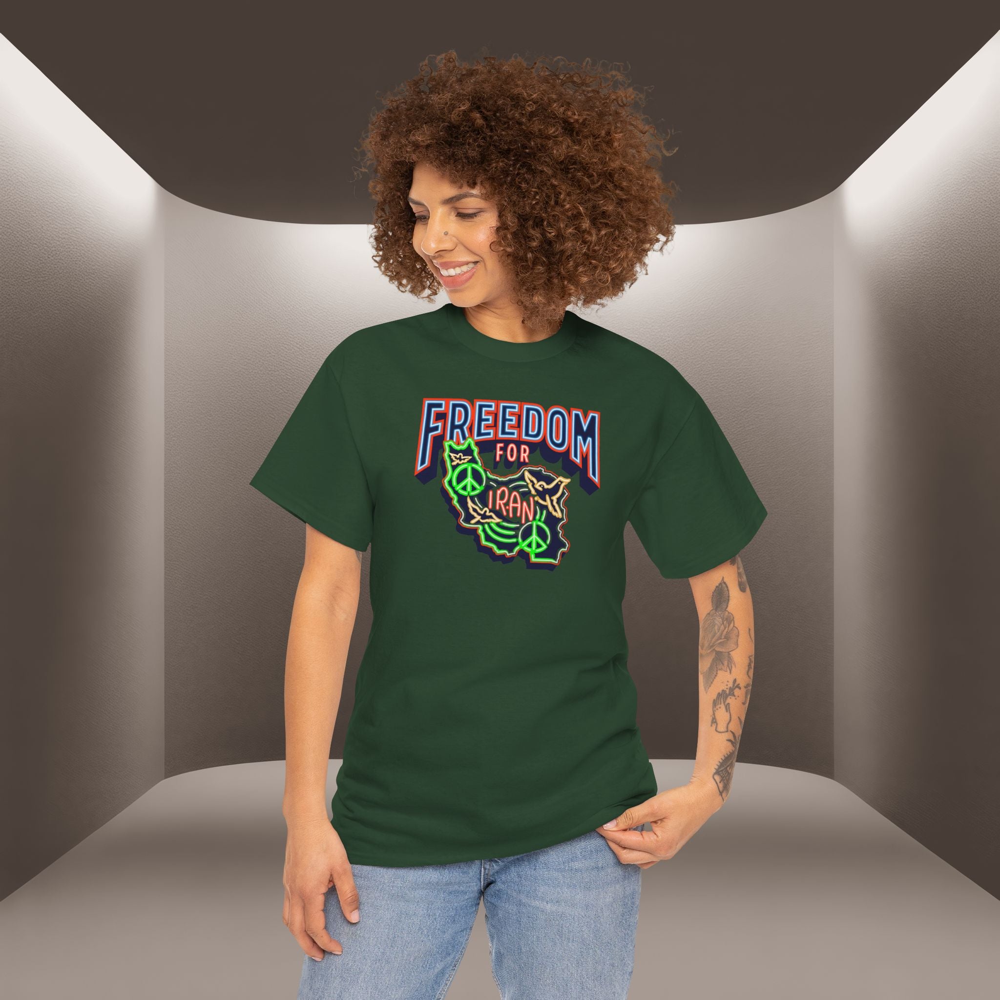 Freedom for Iran T‑Shirt — Unique design- Premium Quality Tee