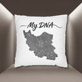 My DNA Map Pillow case — Iran's Map pillow