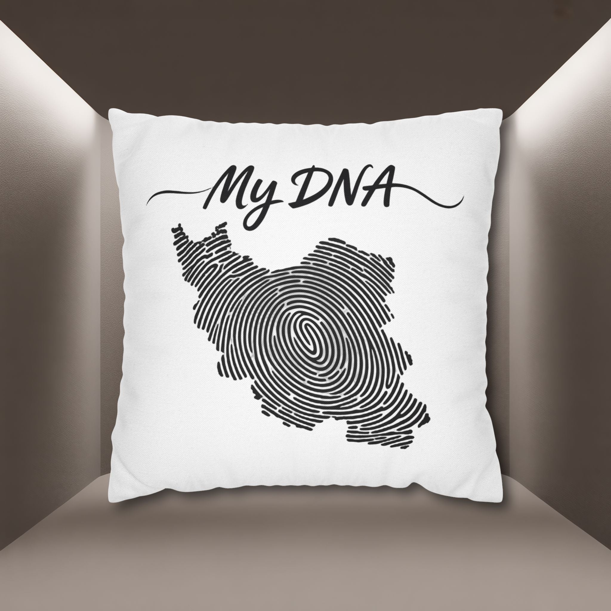 My DNA Map Pillow case — Iran's Map pillow