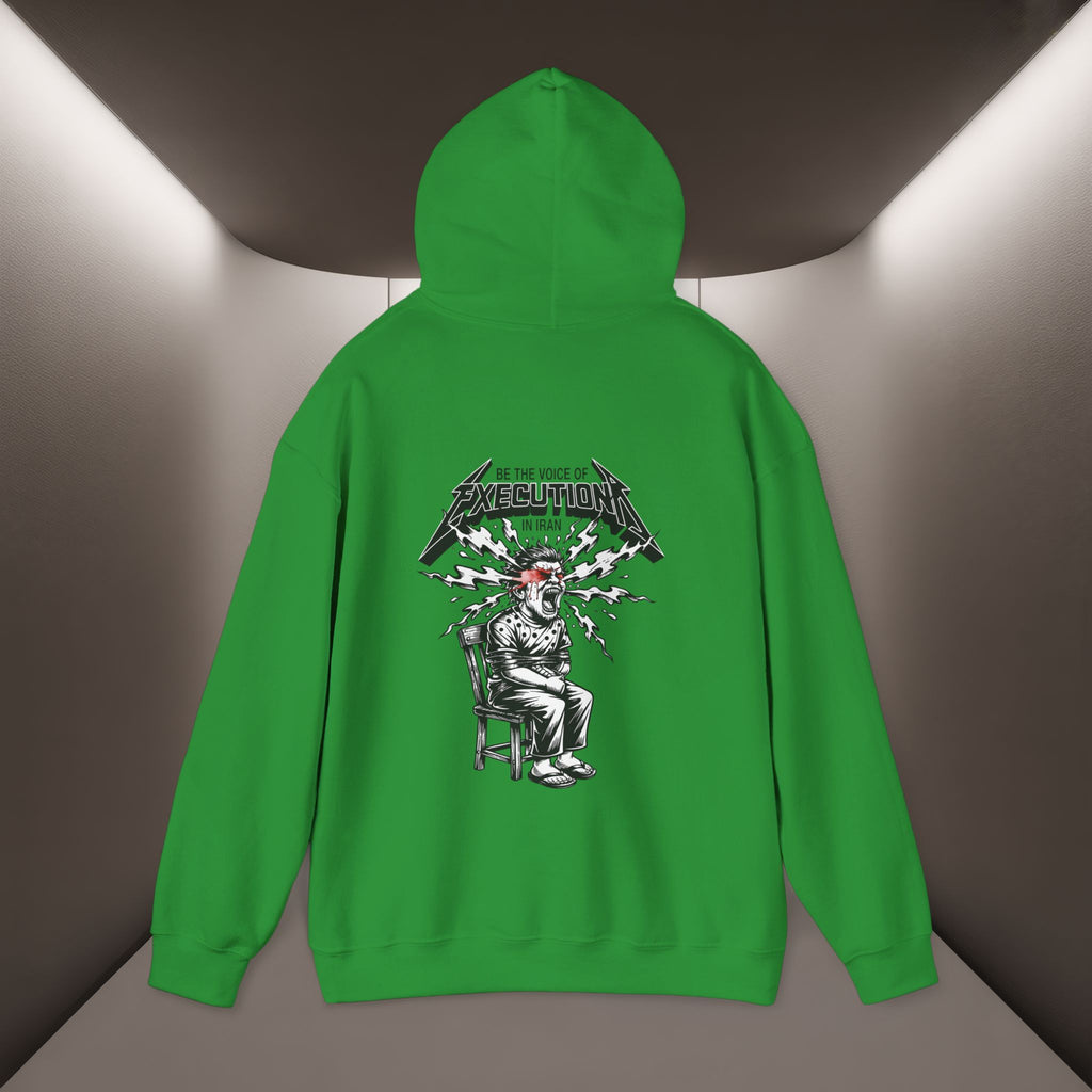 Be The Voice Of Execution In Iran Hoodie, 47 Years Hoodie - Peraian Vibey