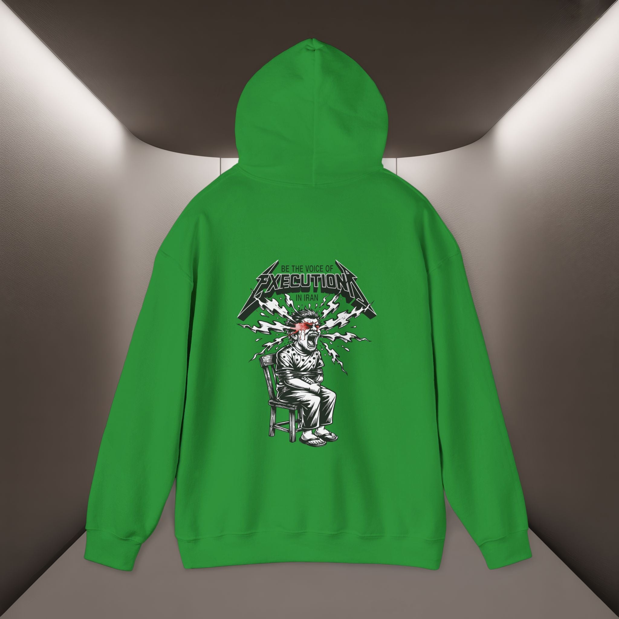 Be The Voice Of Execution In Iran Hoodie, 47 Years Hoodie - Peraian Vibey