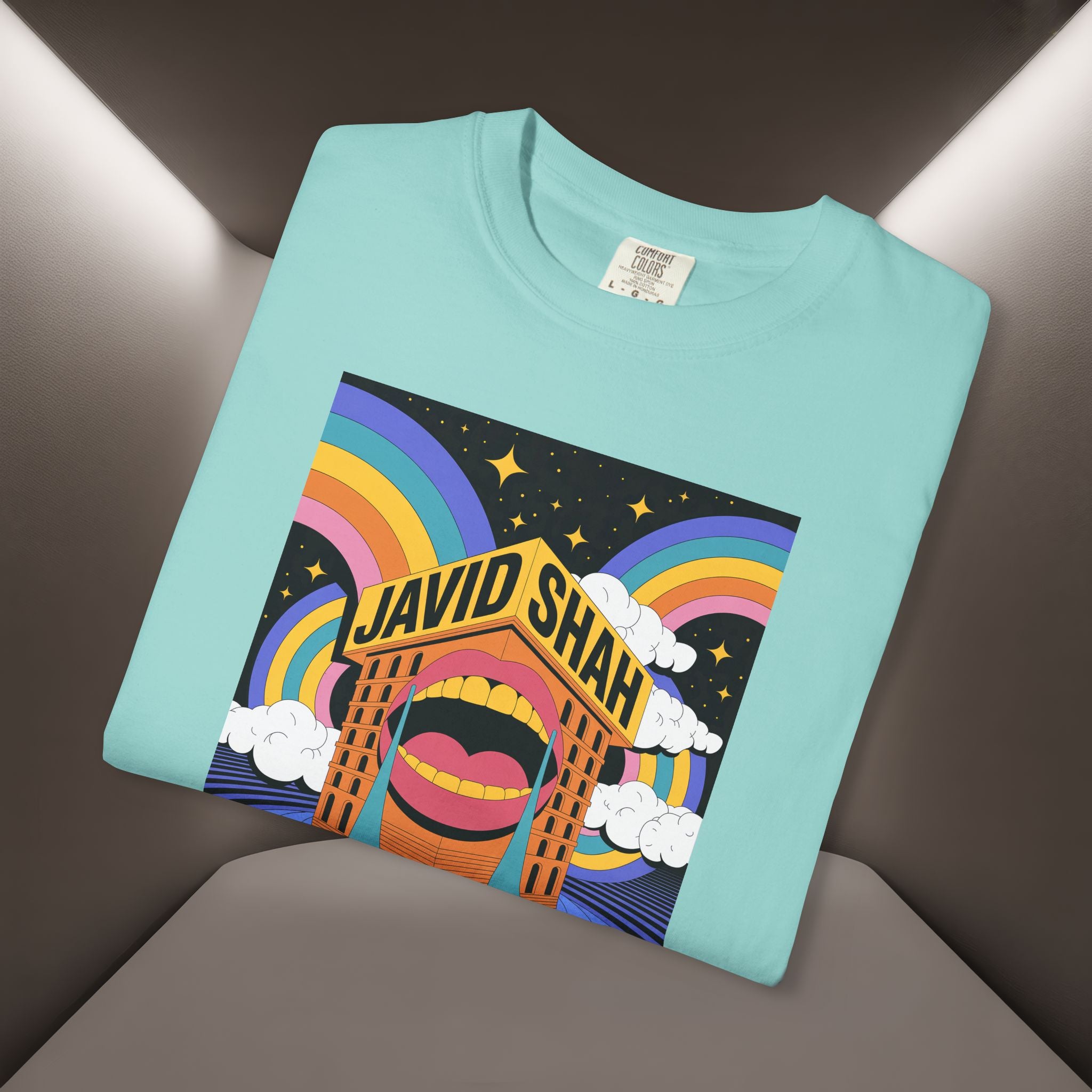 Javid Shah Unisex Garment-Dyed T-shirt