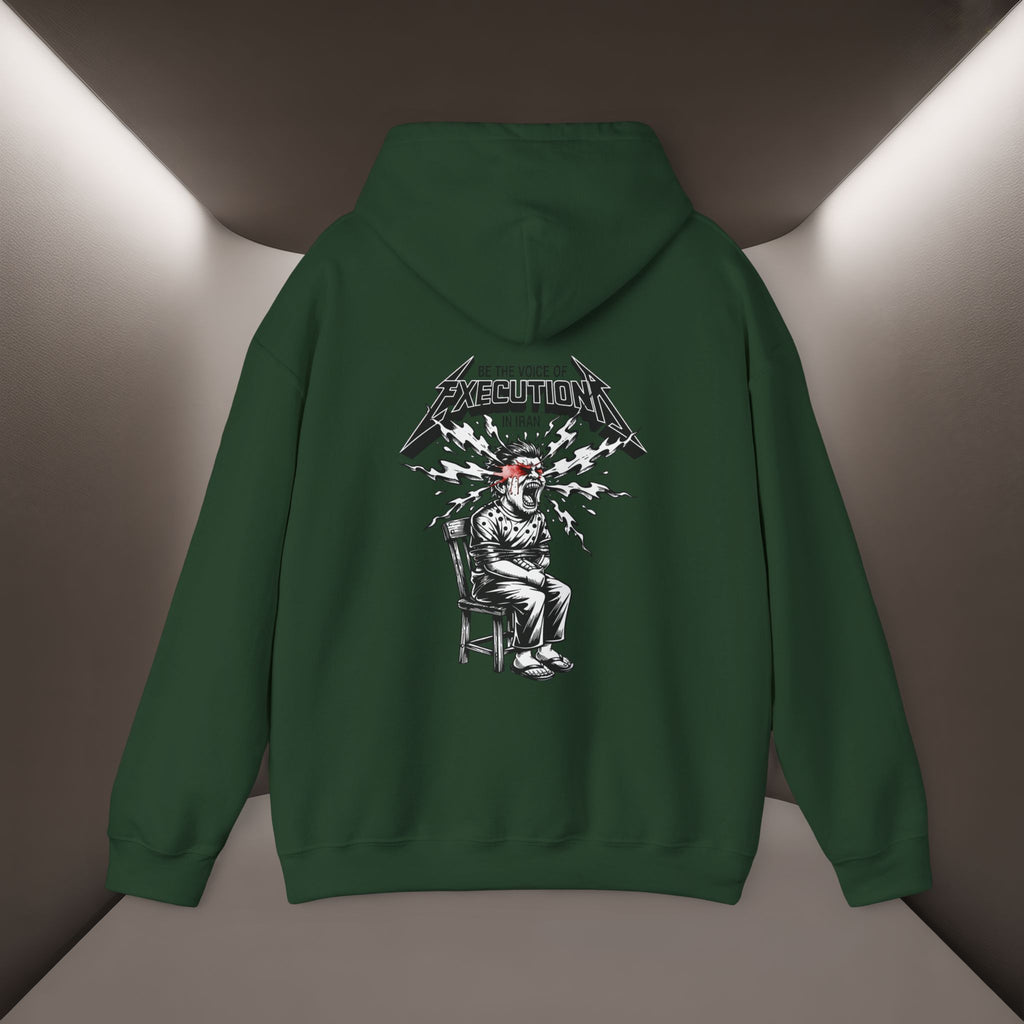 Be The Voice Of Execution In Iran Hoodie, 47 Years Hoodie - Peraian Vibey