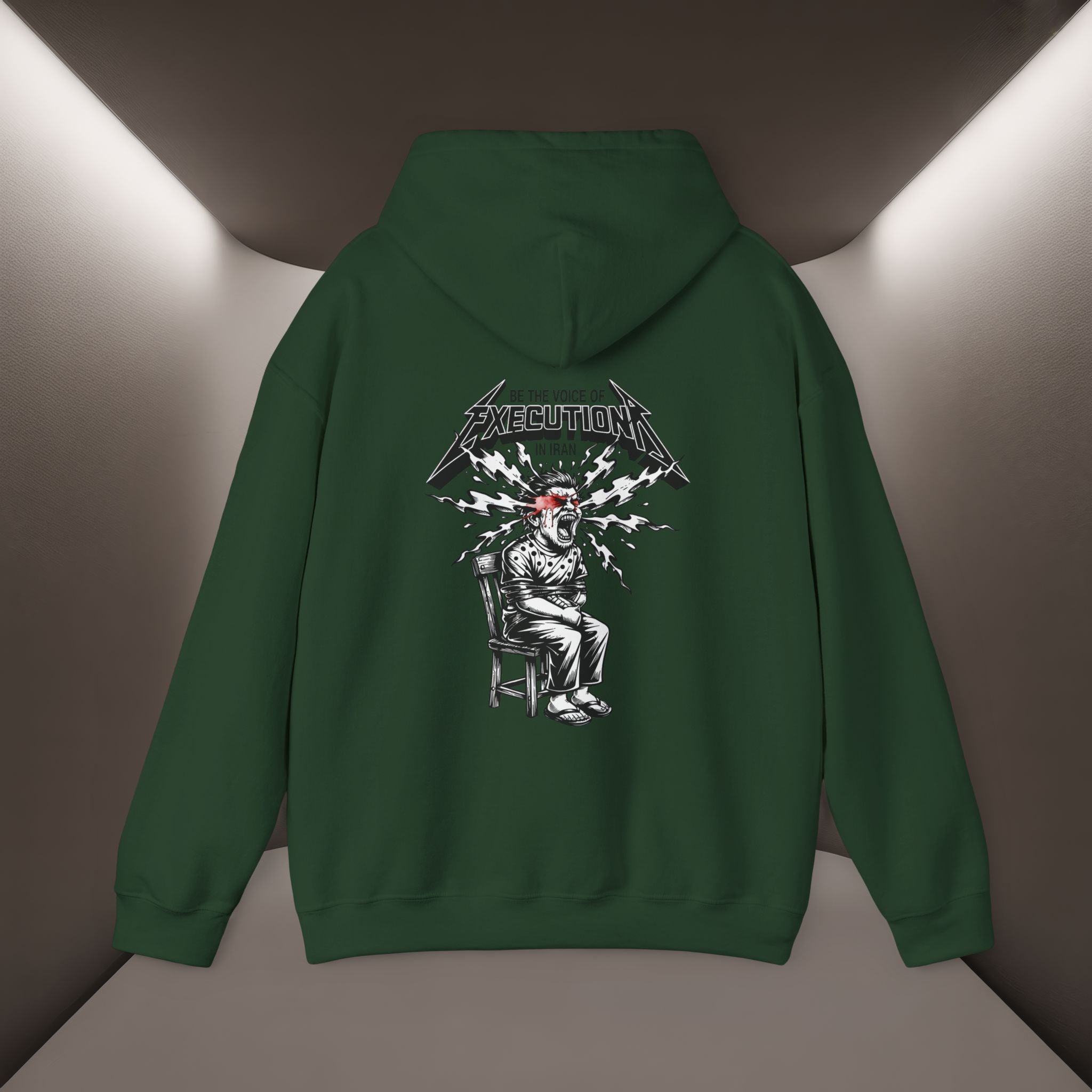 Be The Voice Of Execution In Iran Hoodie, 47 Years Hoodie - Peraian Vibey