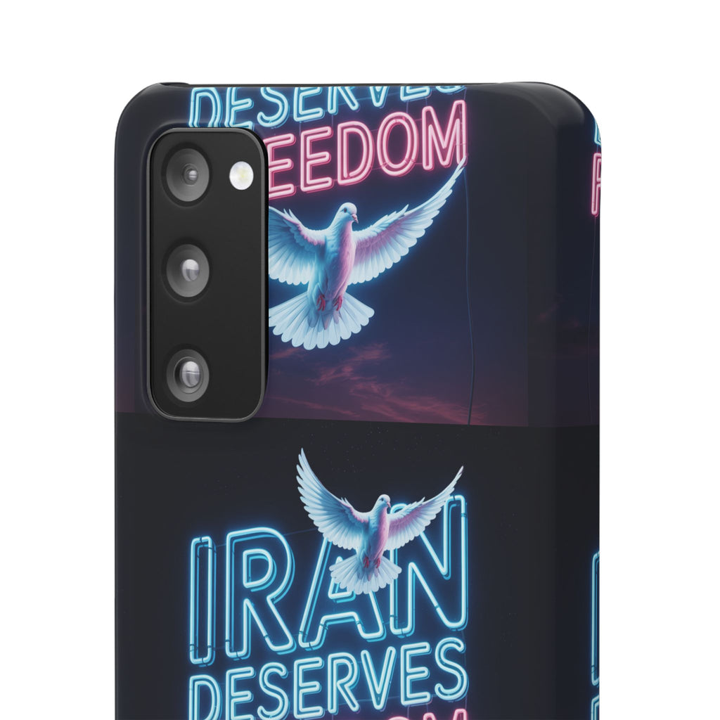 "Iran Deserves Freedom" Phone cases- For all models