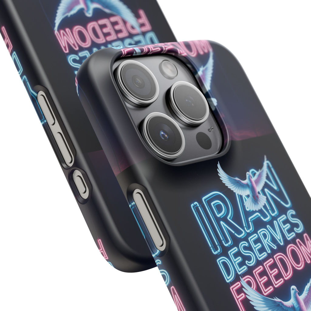 "Iran Deserves Freedom" Phone cases- For all models