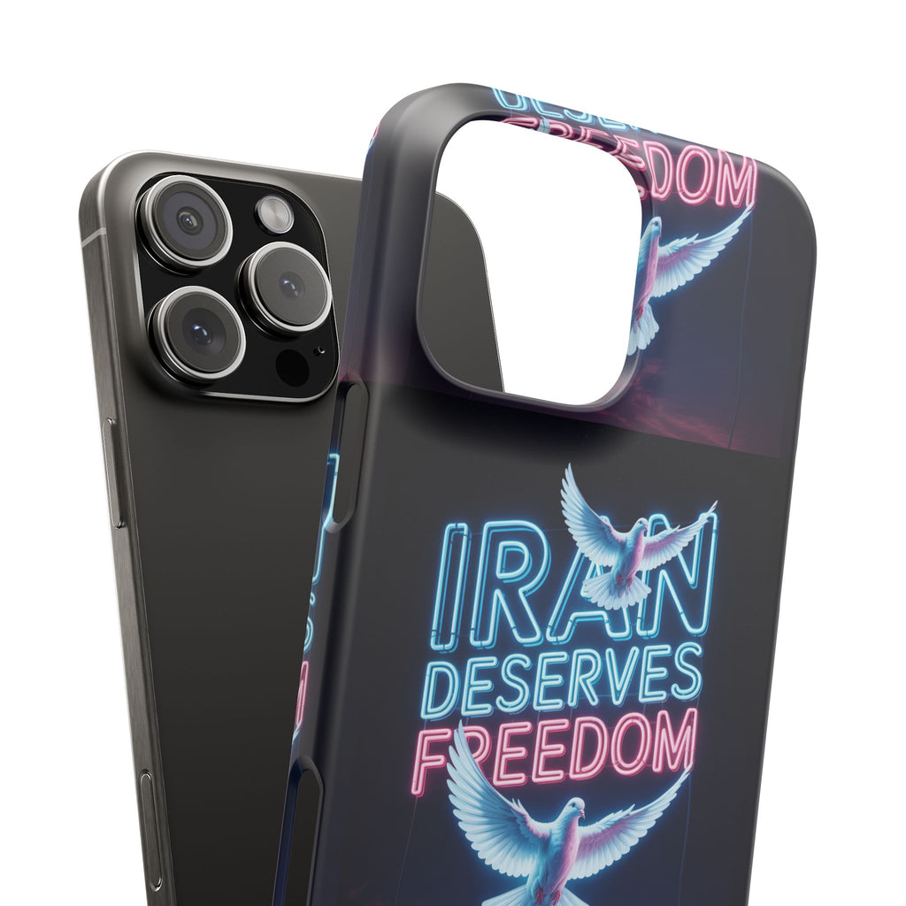 "Iran Deserves Freedom" Phone cases- For all models
