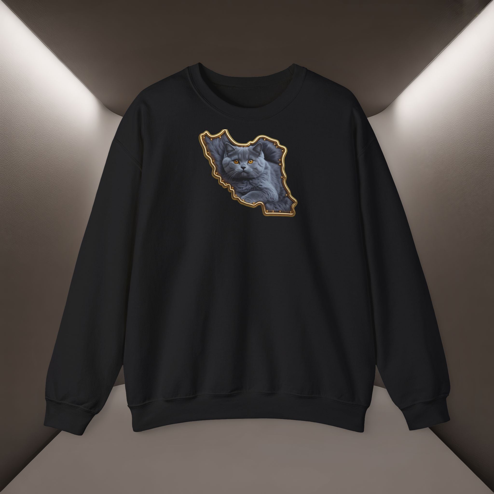 Persian cat & Persian Map Graphic Design Unisex Sweatshirt — Premium quality
