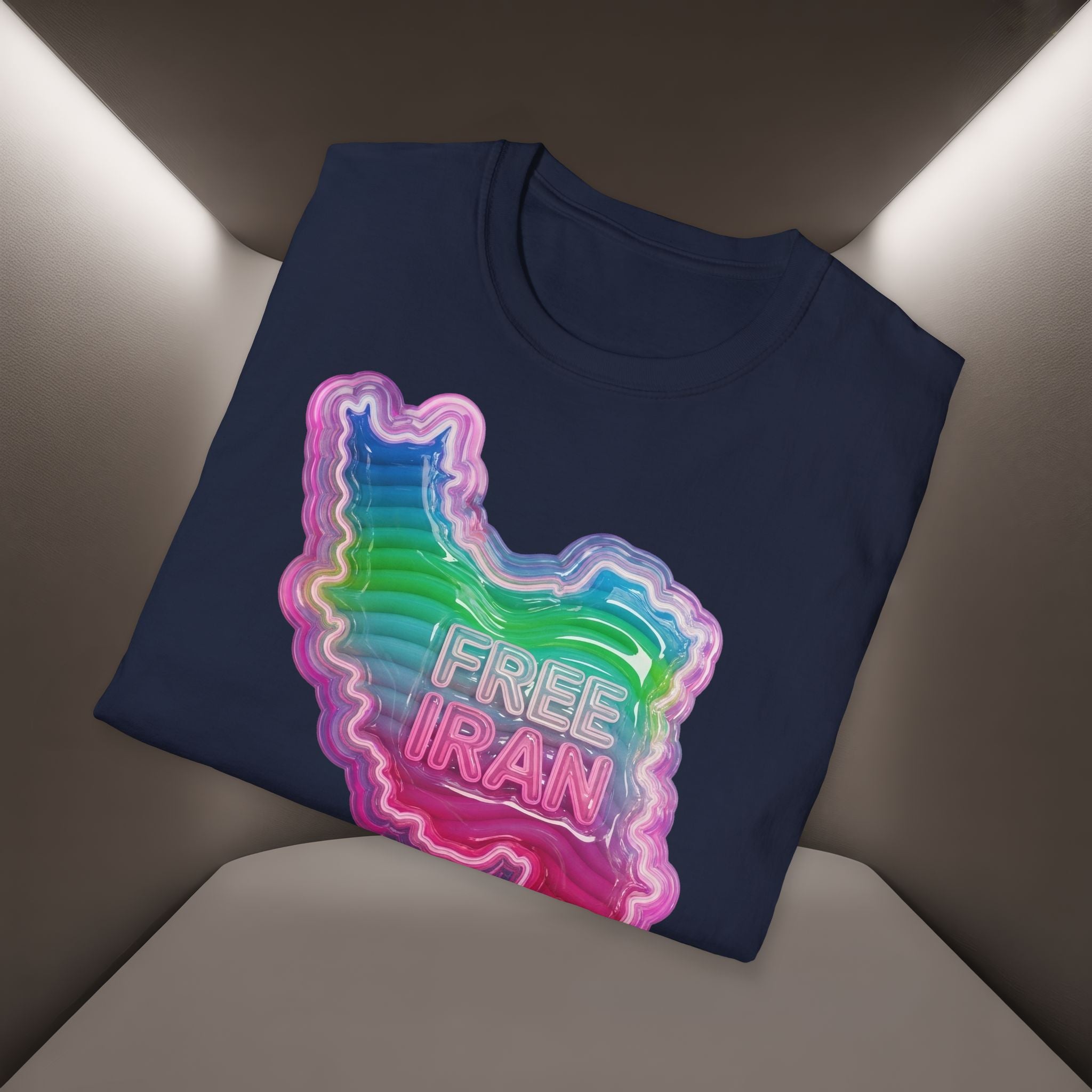 Free Iran Digital art design T-Shirt, Premium Quality