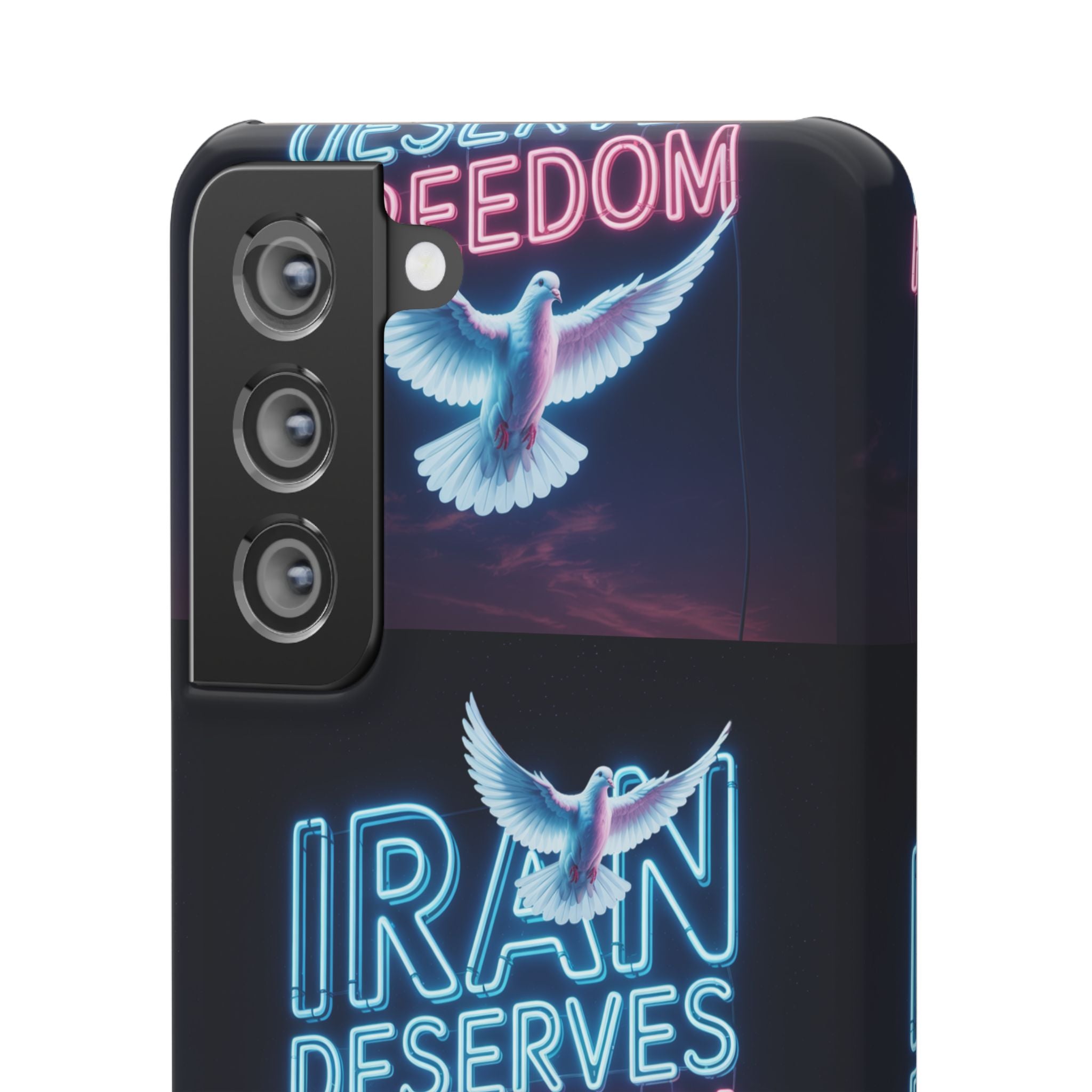 "Iran Deserves Freedom" Phone cases- For all models