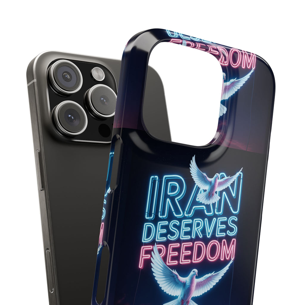 "Iran Deserves Freedom" Phone cases- For all models